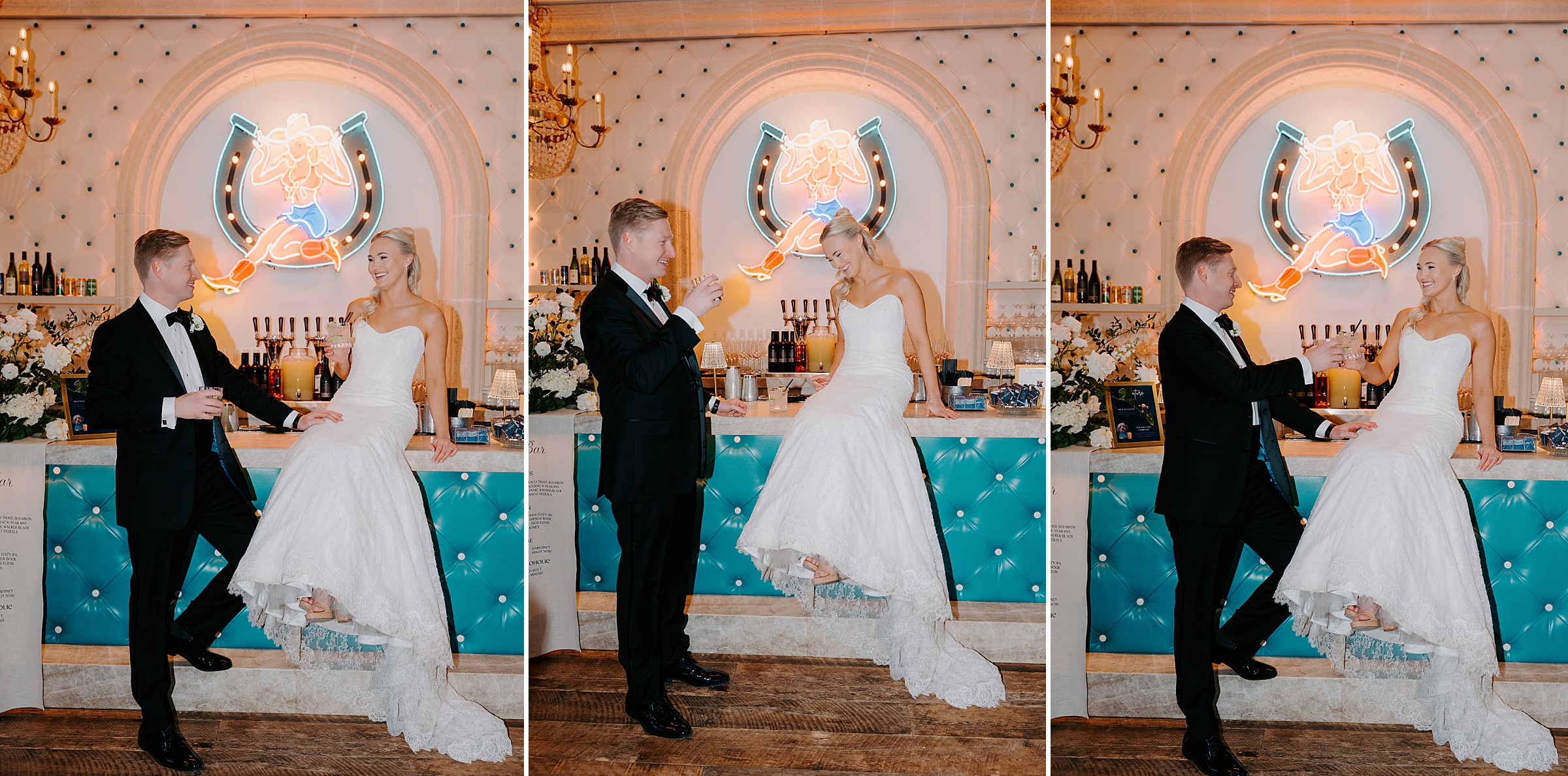 bride at Hotel Drover The Barn Fort Worth wedding