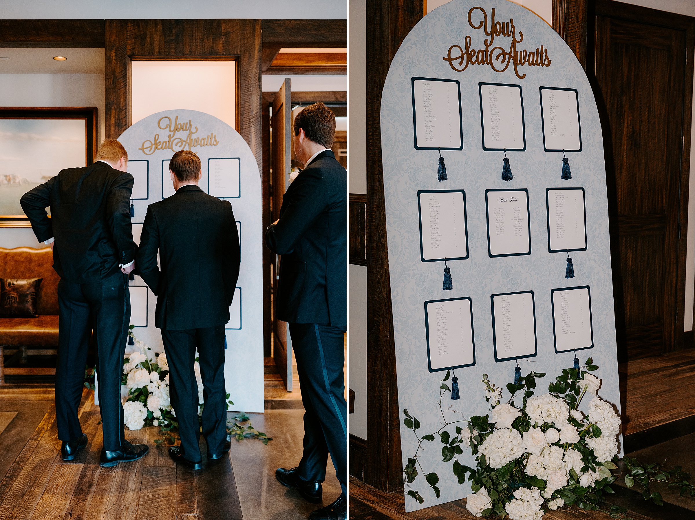 Hotel Drover wedding reception chic western Fort Worth
