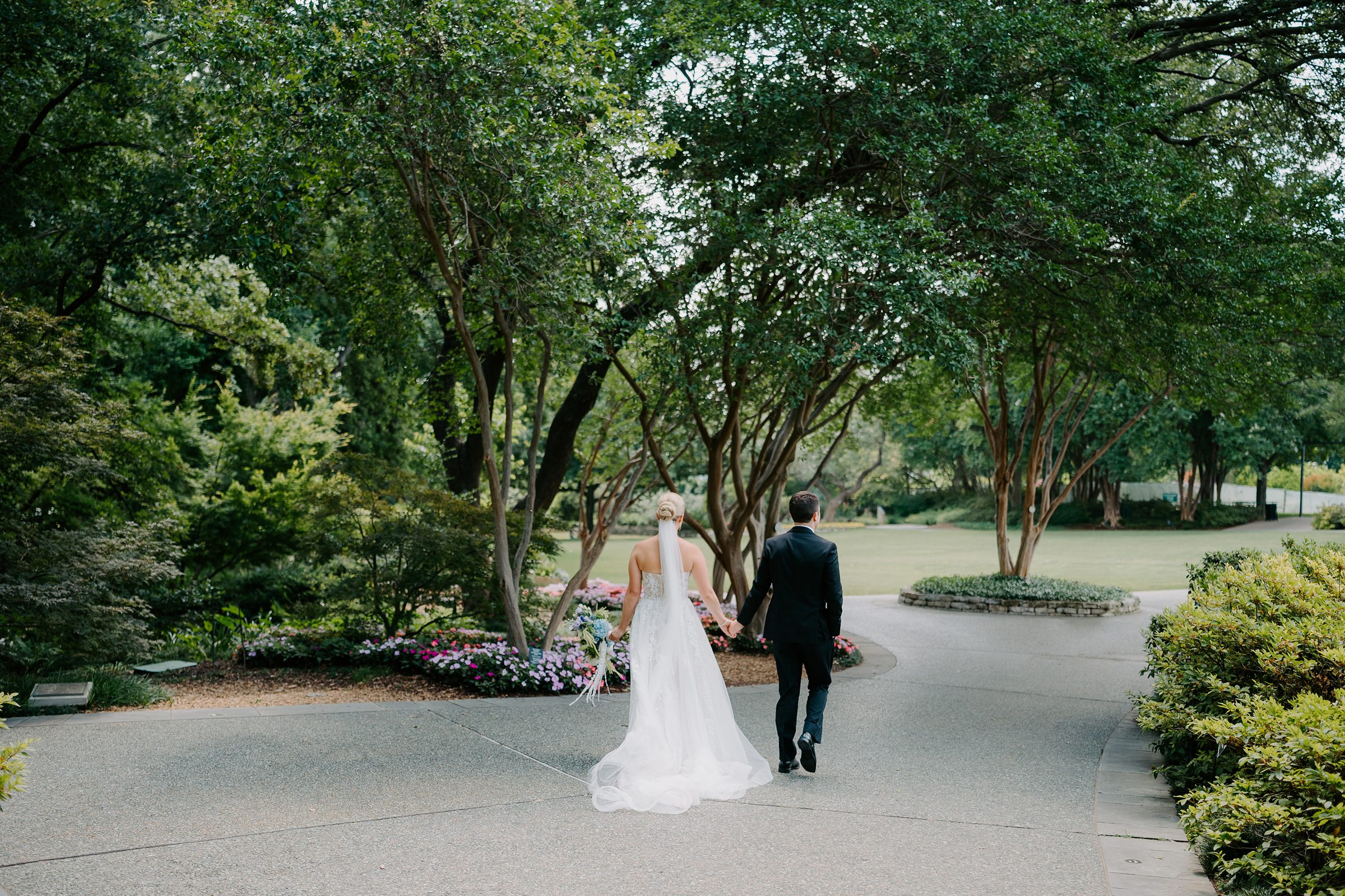 Dallas Arboretum wedding photographer Kyrsten Ashlay Photography