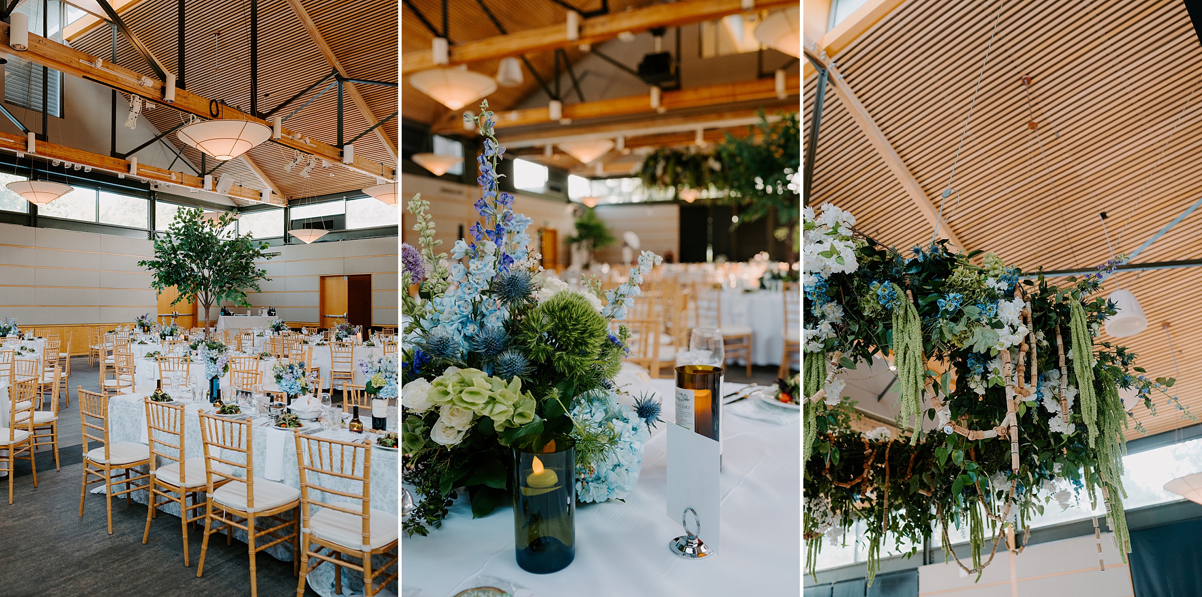wine bottle candelabras wedding reception Rosine Hall Dallas