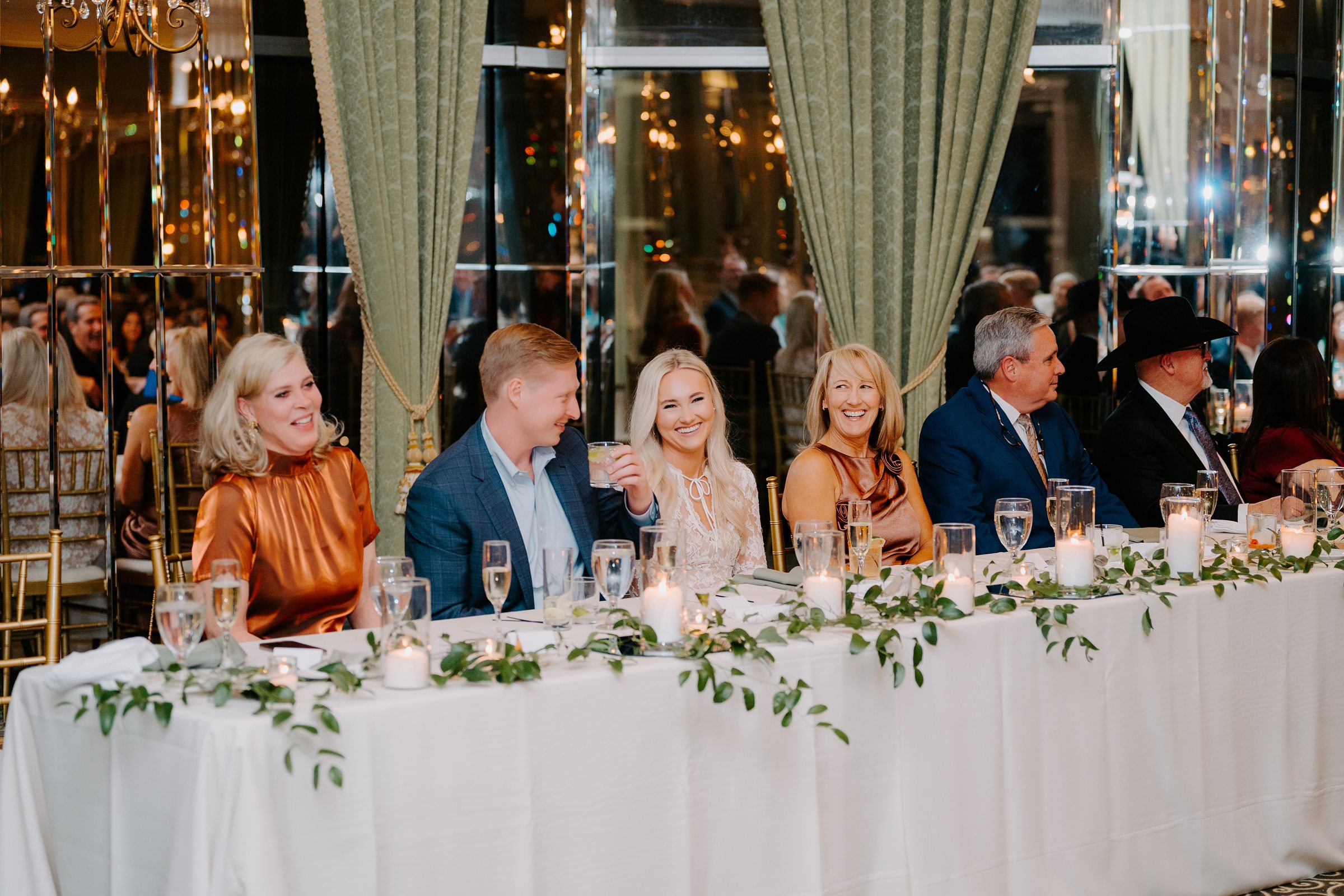 rehearsal dinner photography Fort Worth City Club
