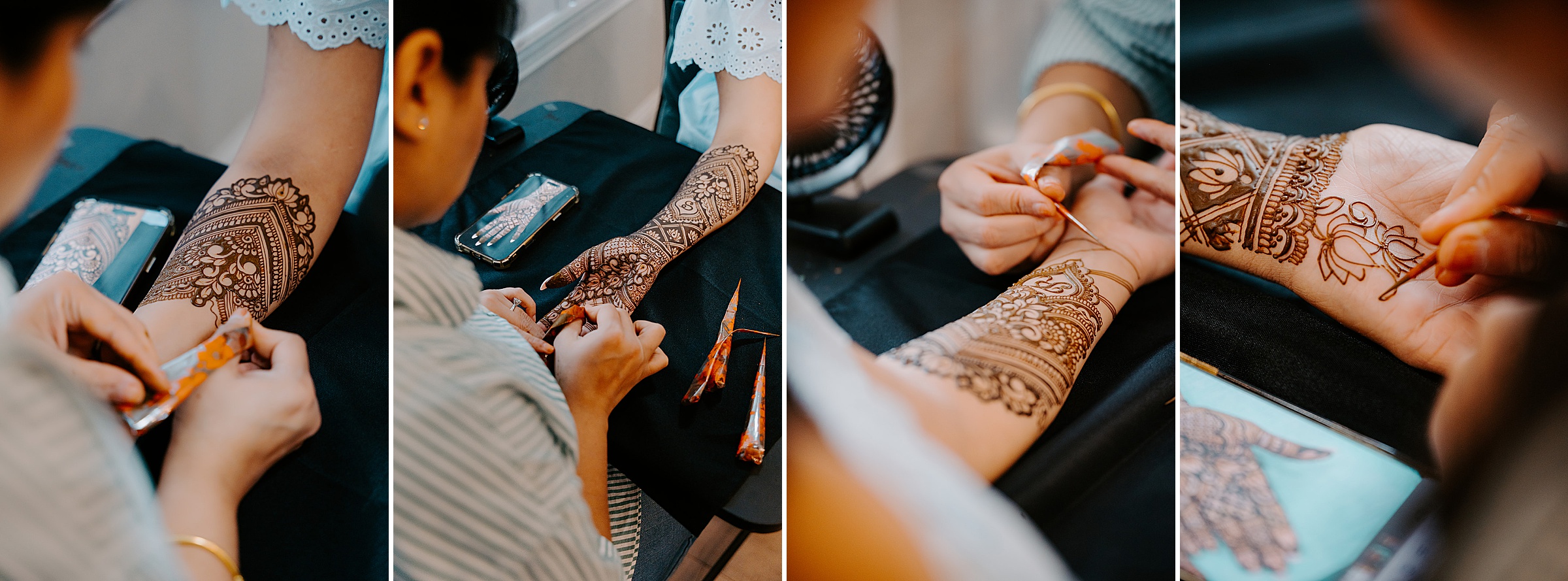 Indian wedding photographer Dallas Mehndi night henna