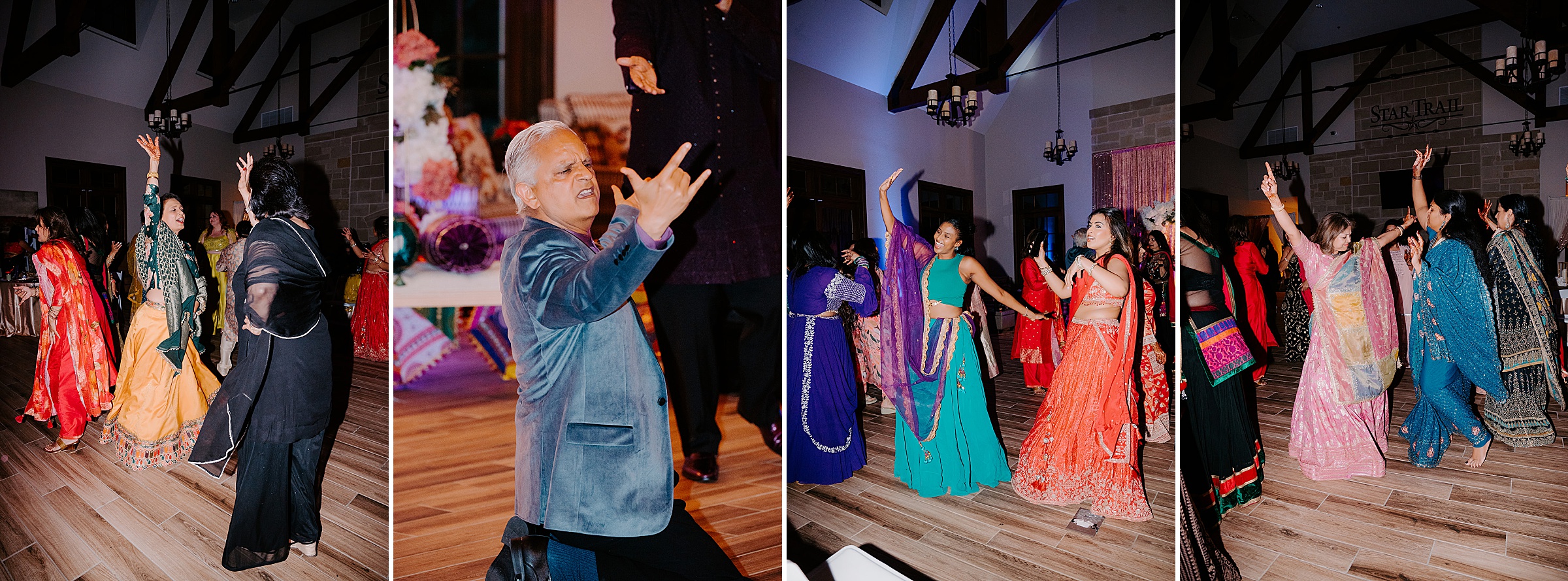 Sangeet photography Dallas Indian wedding celebration