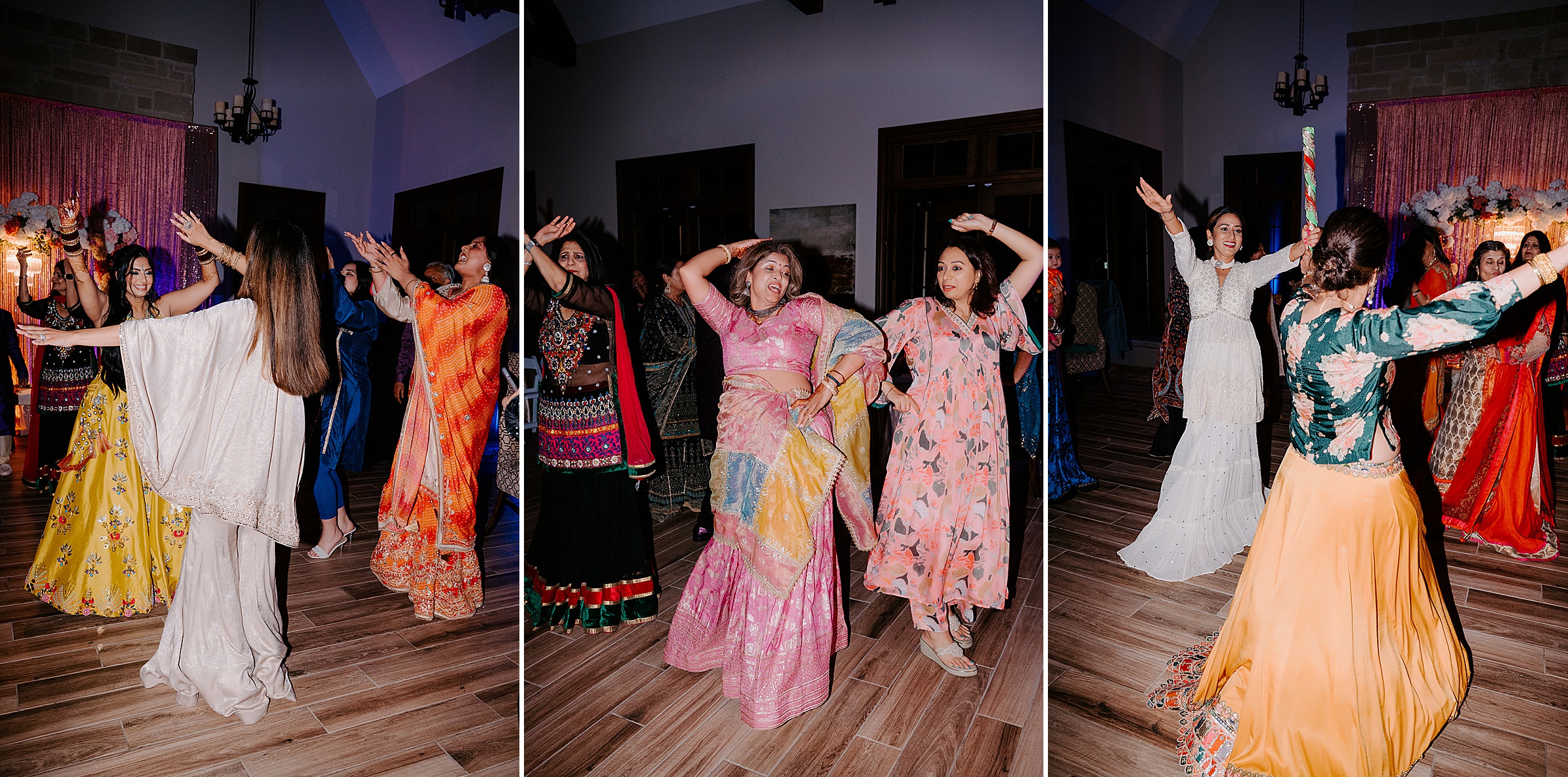 Sangeet photography Dallas Indian wedding celebration