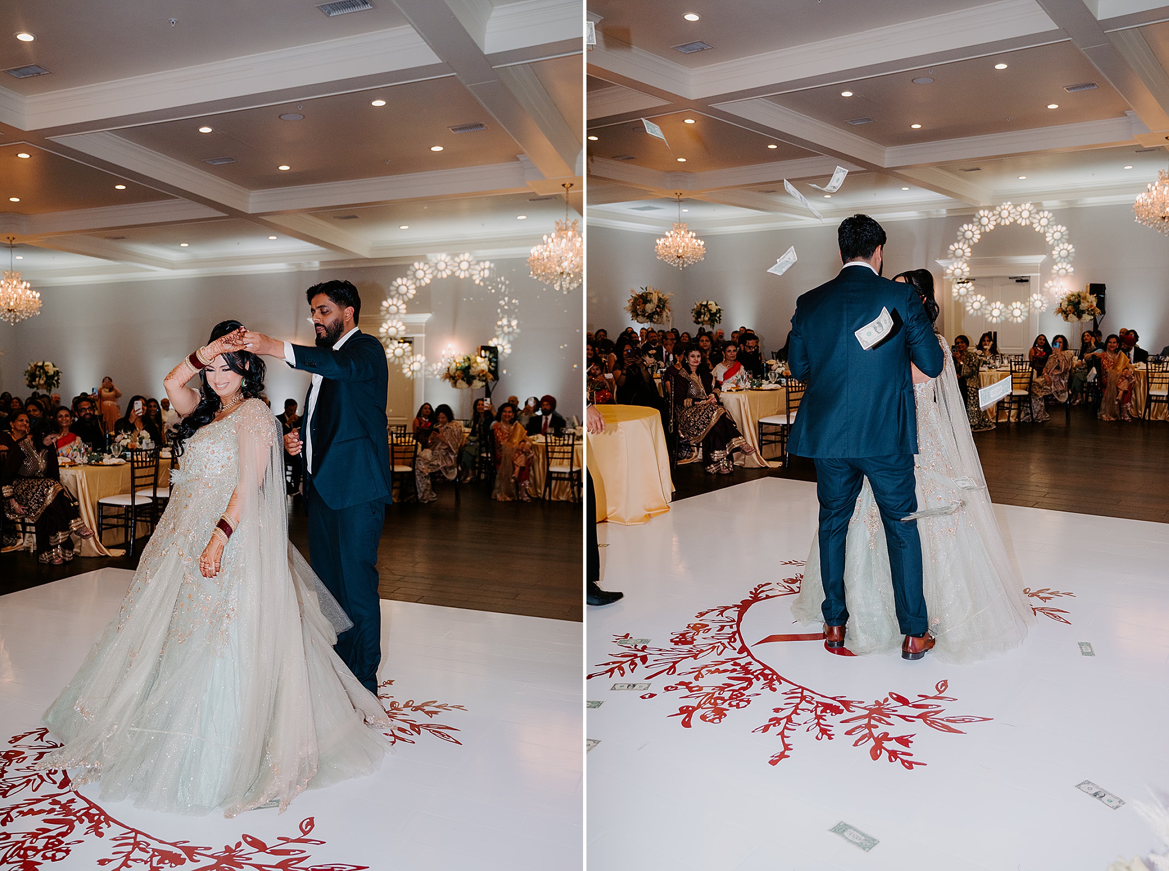 Indian wedding reception Milestone Aubrey Texas