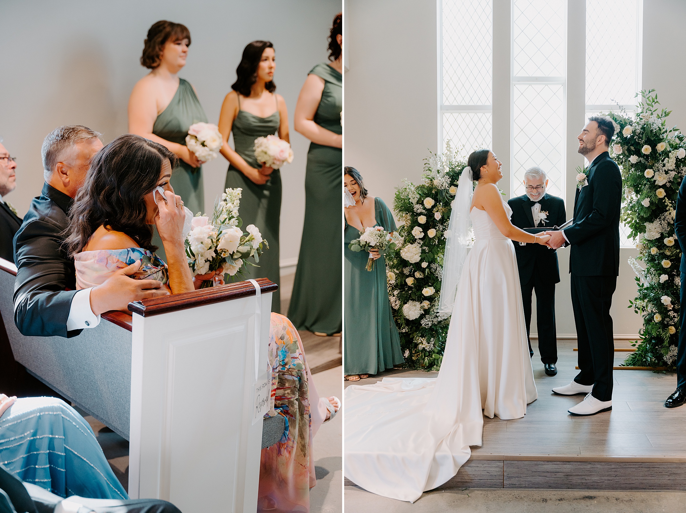The Montclair chapel ceremony wedding Colleyville
