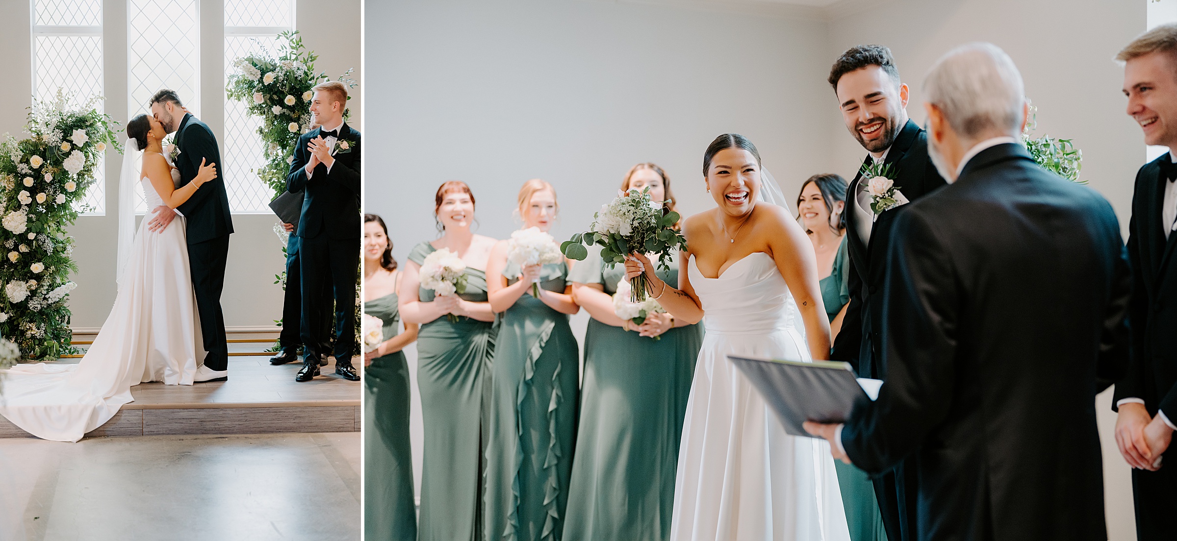 The Montclair chapel ceremony wedding Colleyville