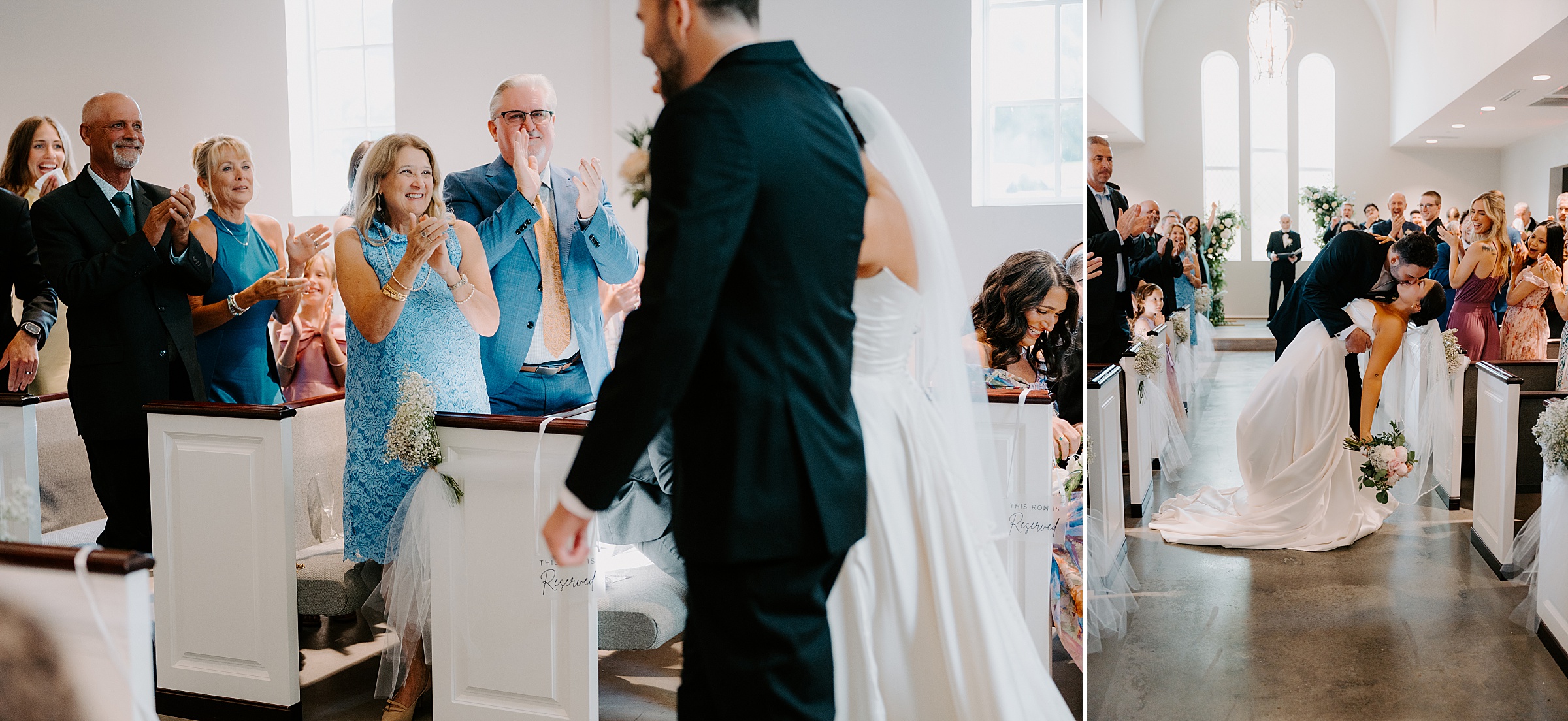 The Montclair chapel ceremony wedding Colleyville