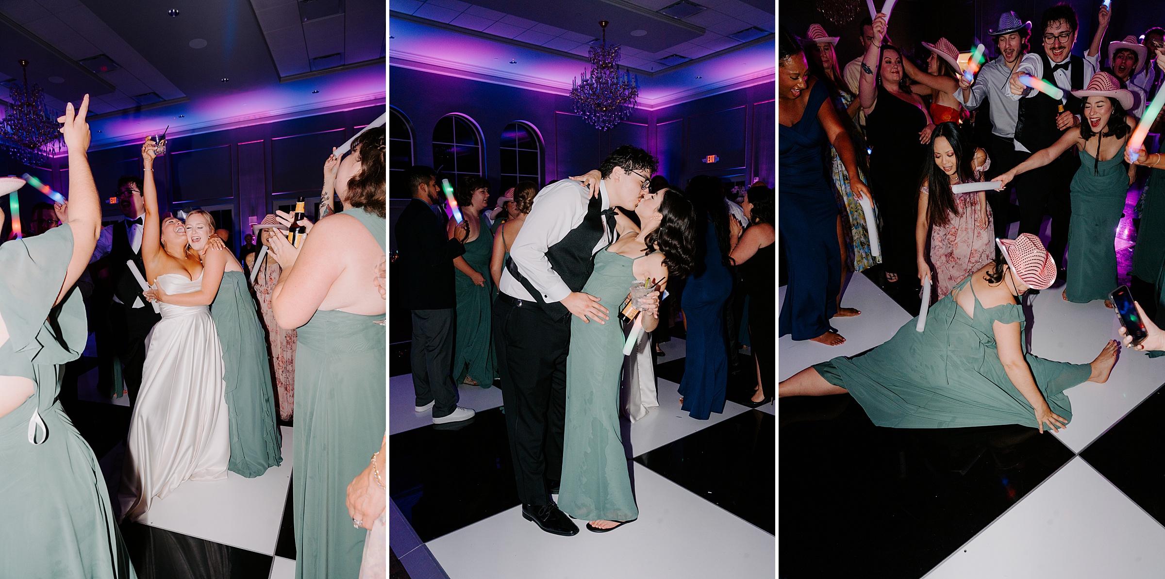 modern elegant wedding at The Montclair Colleyville TX
