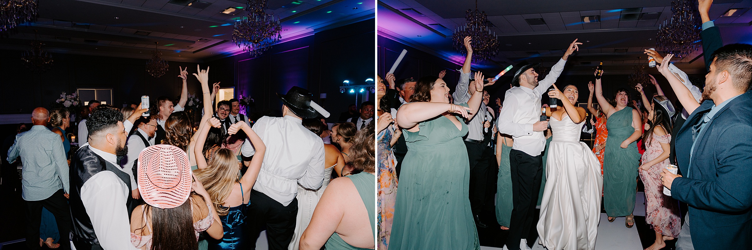 modern elegant wedding at The Montclair Colleyville TX