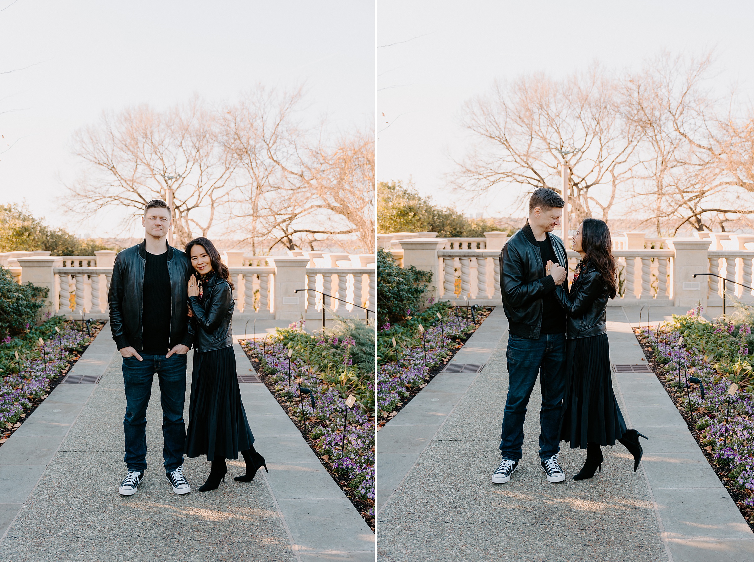 Kyrsten Ashlay Photography Dallas Arboretum engagement