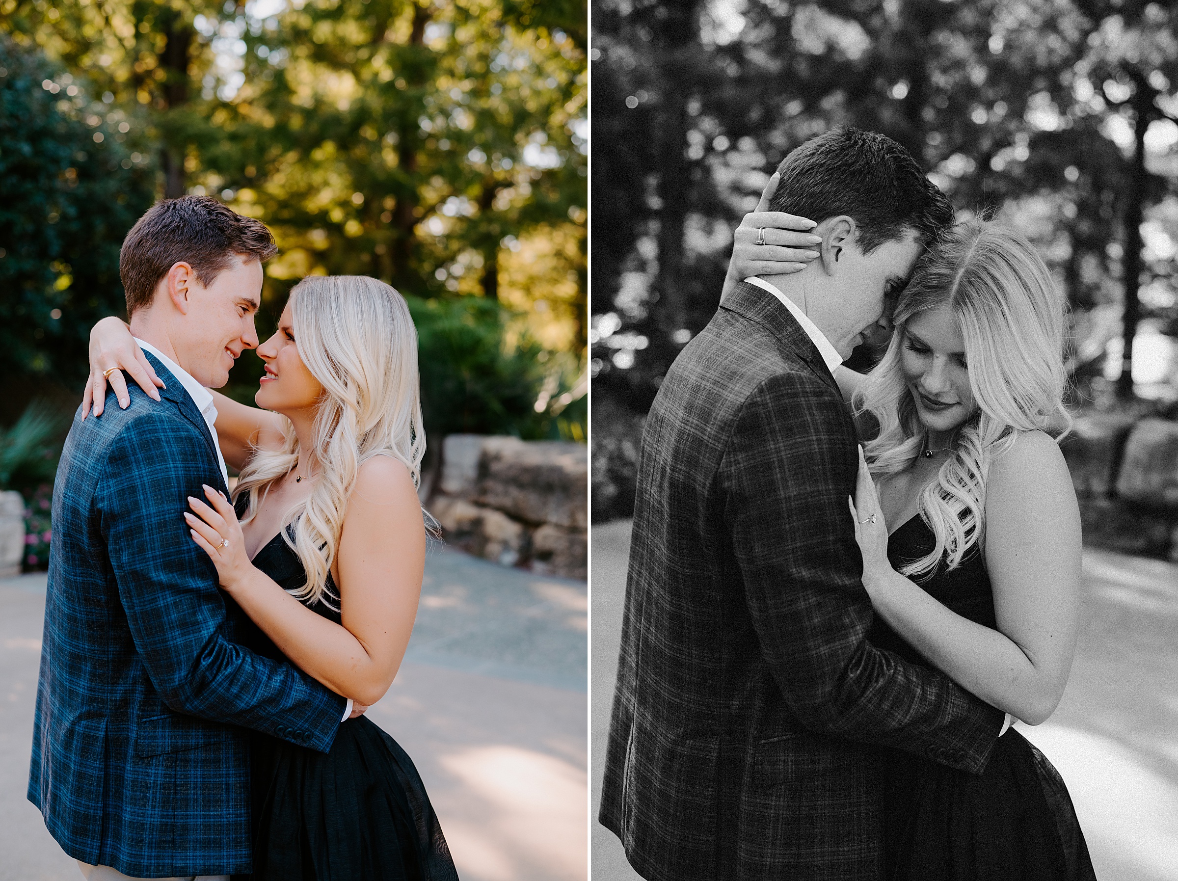 Dallas Arboretum Poetry Garden proposal photographer
