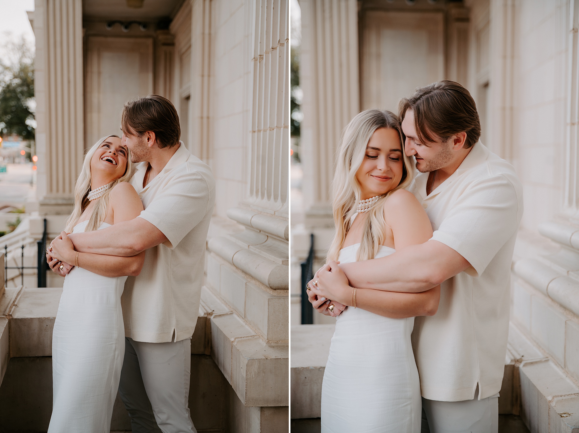 what to wear downtown Dallas engagement session outfit ideas