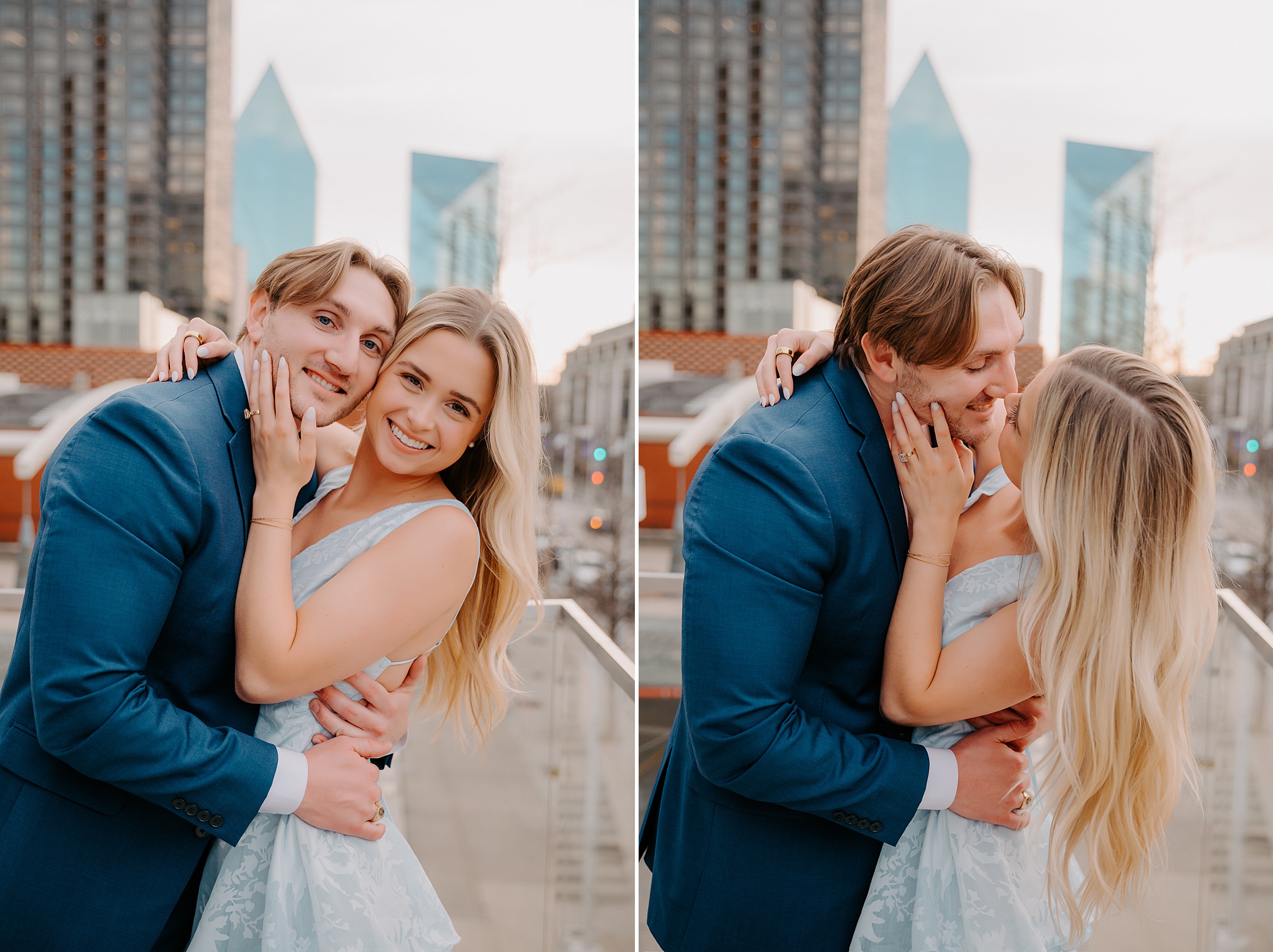 what to wear downtown Dallas engagement session outfit ideas