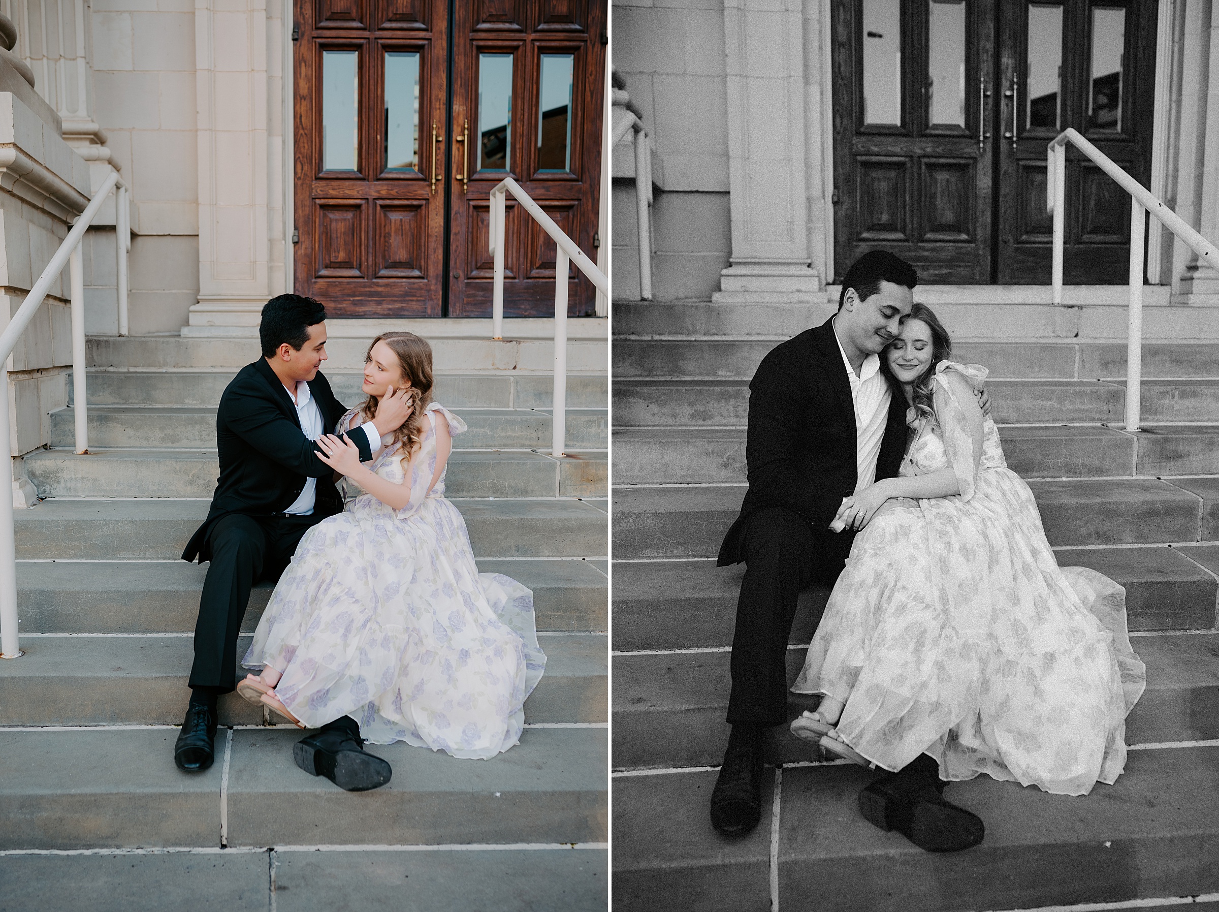 First Presbyterian Church Dallas engagement session