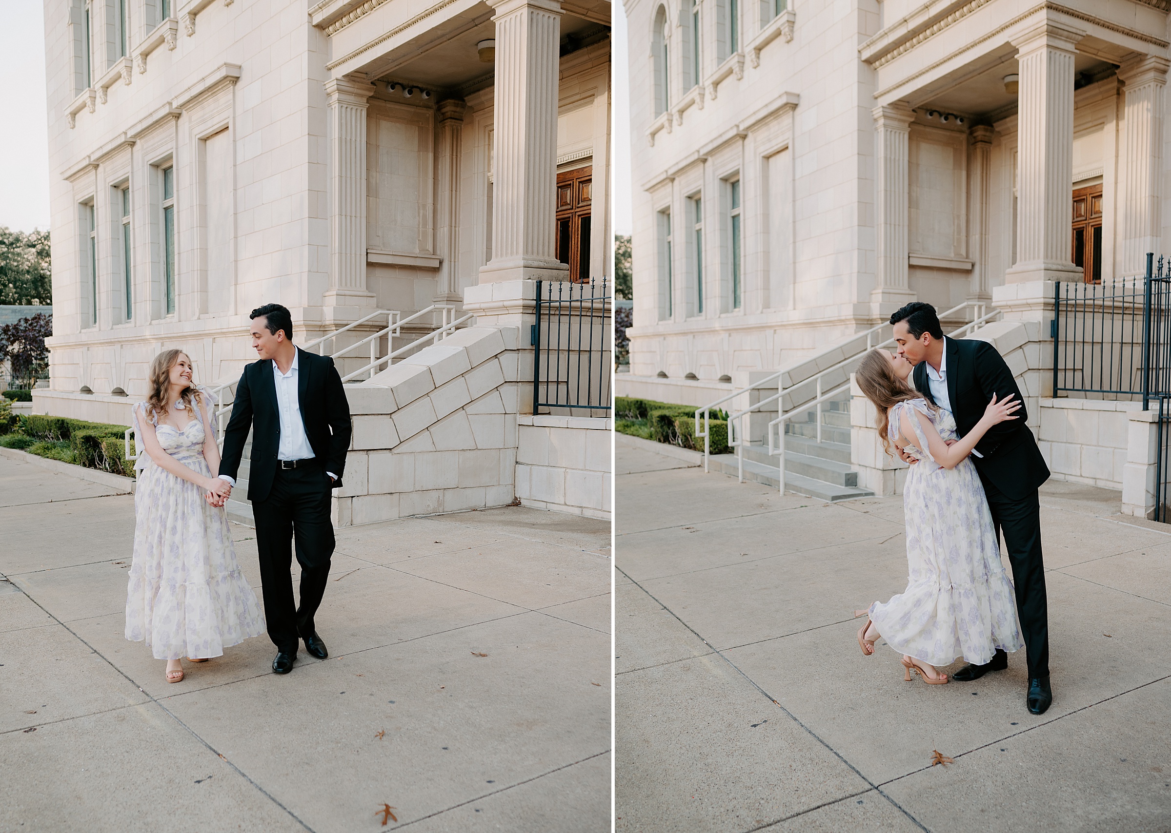 First Presbyterian Church Dallas engagement session