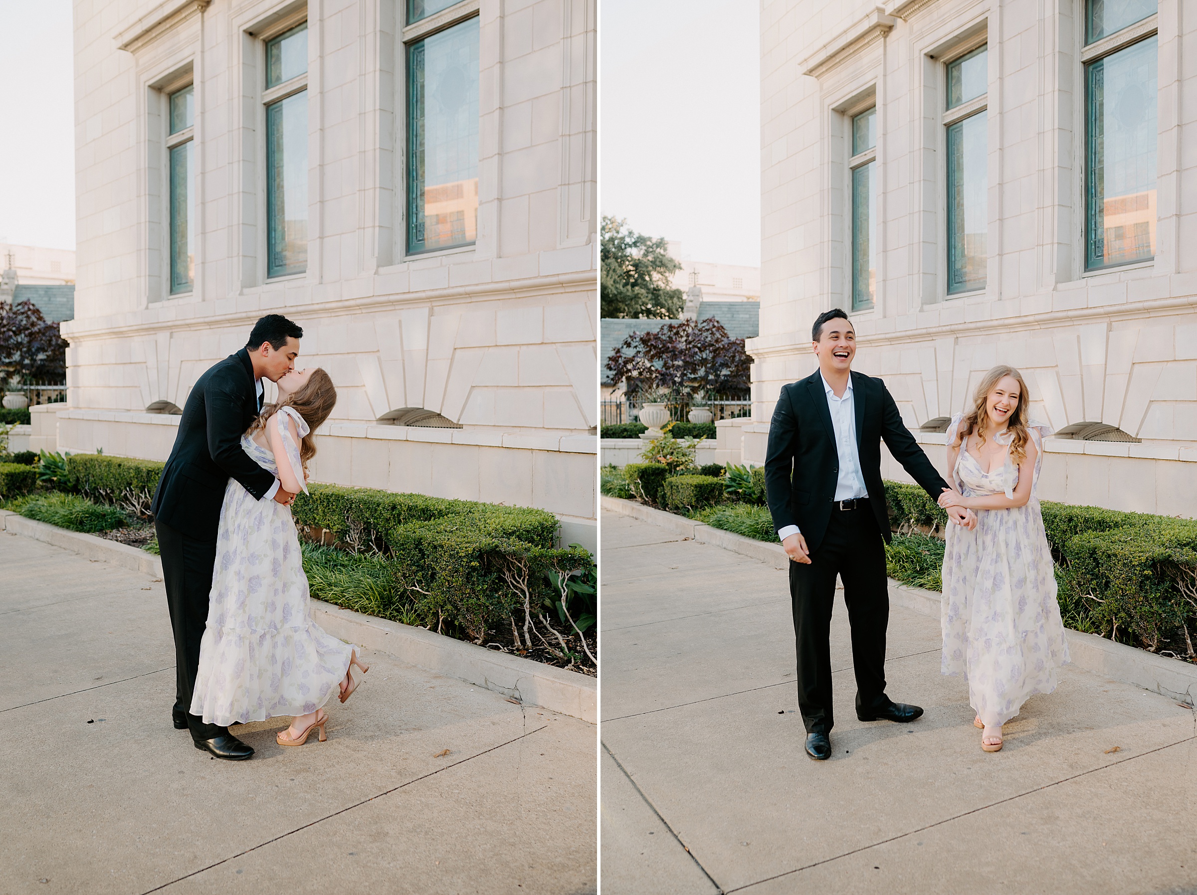 First Presbyterian Church Dallas engagement session