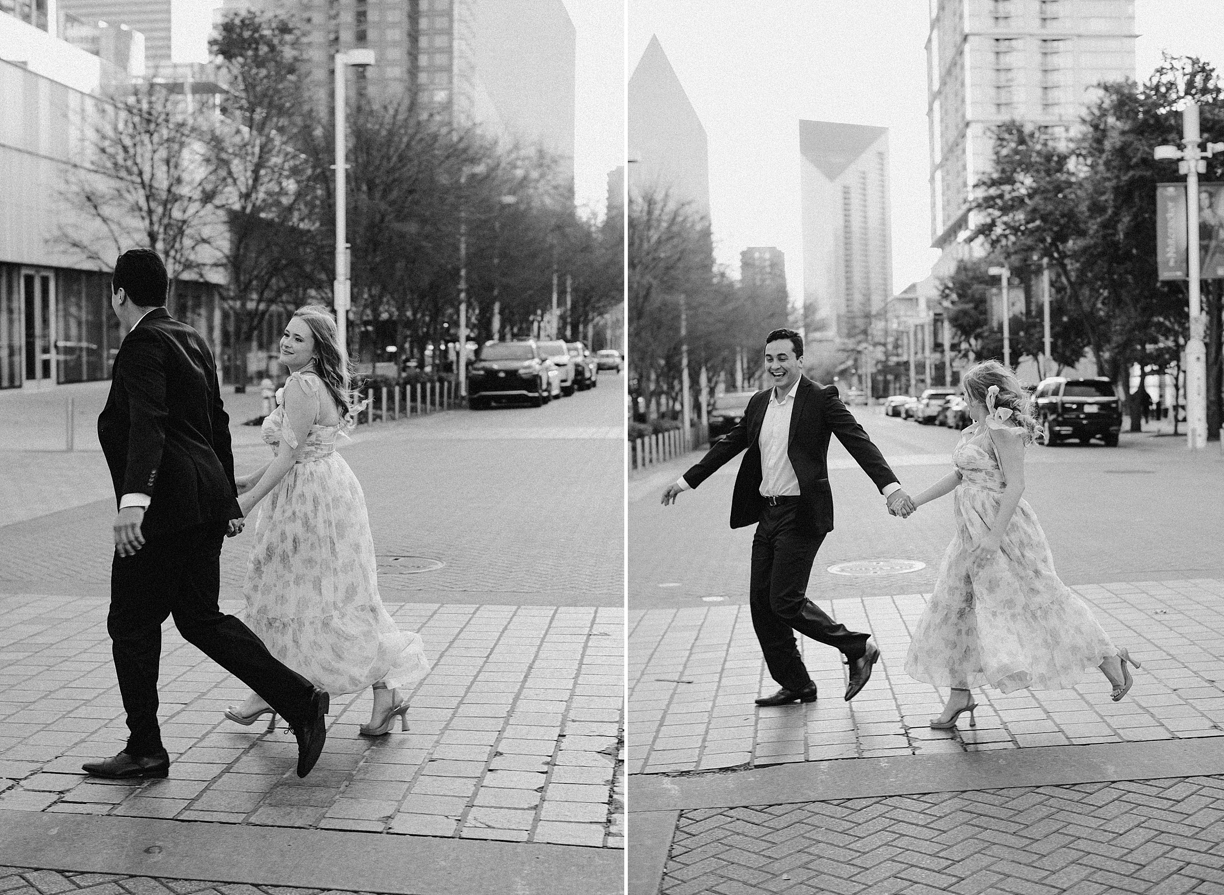 downtown Dallas engagement photographer Kyrsten Ashlay Photography