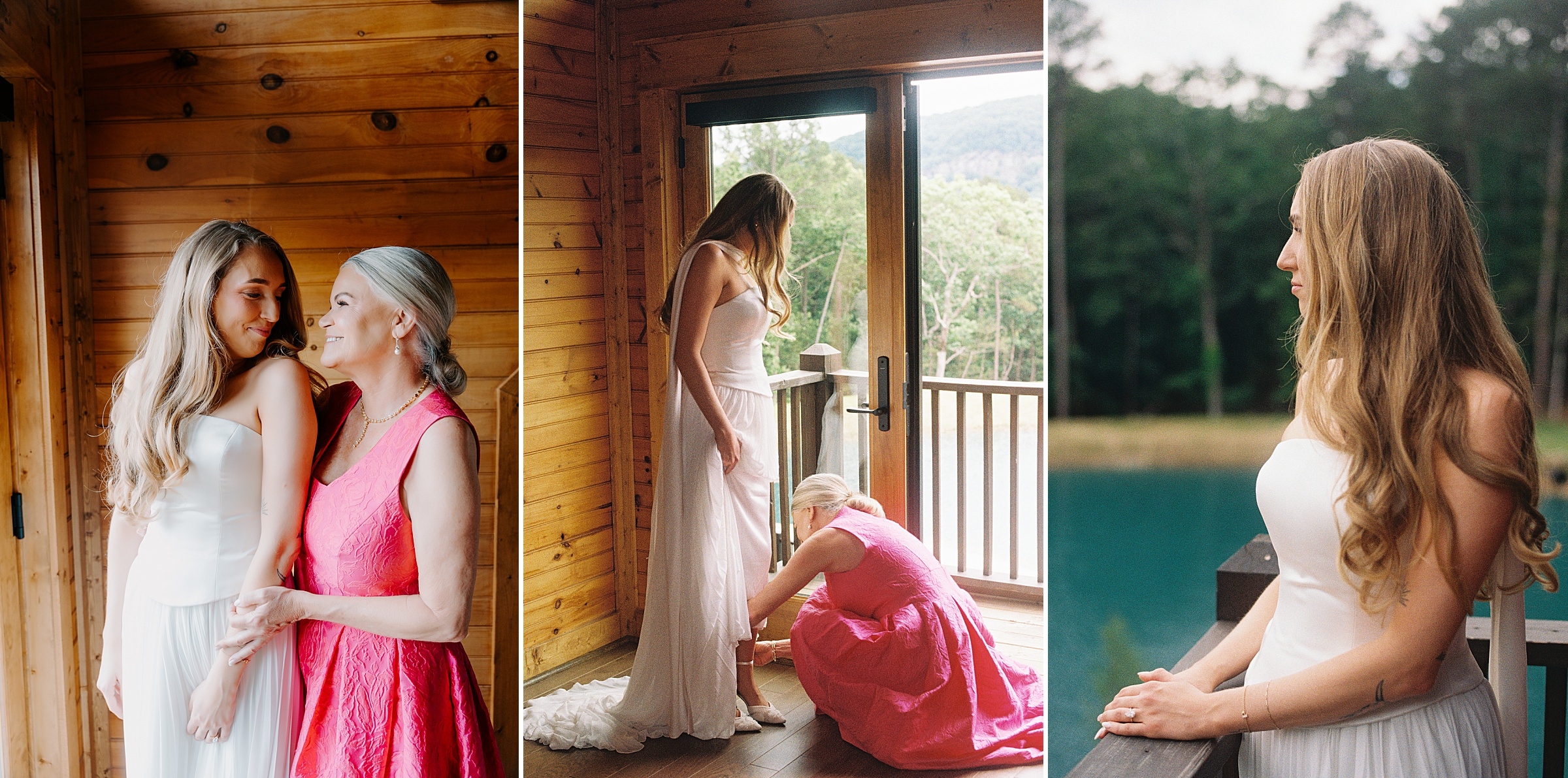 Morgan's at the Little Red wedding Heber Springs Arkansas