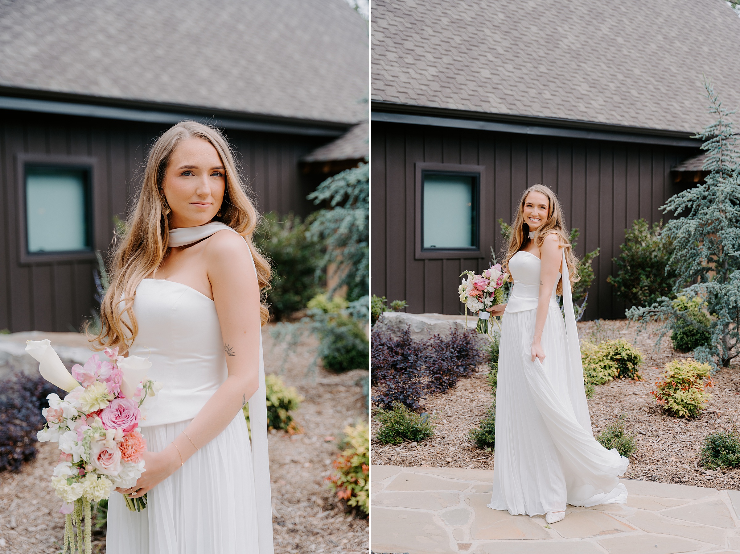 Morgan's at the Little Red wedding Heber Springs Arkansas