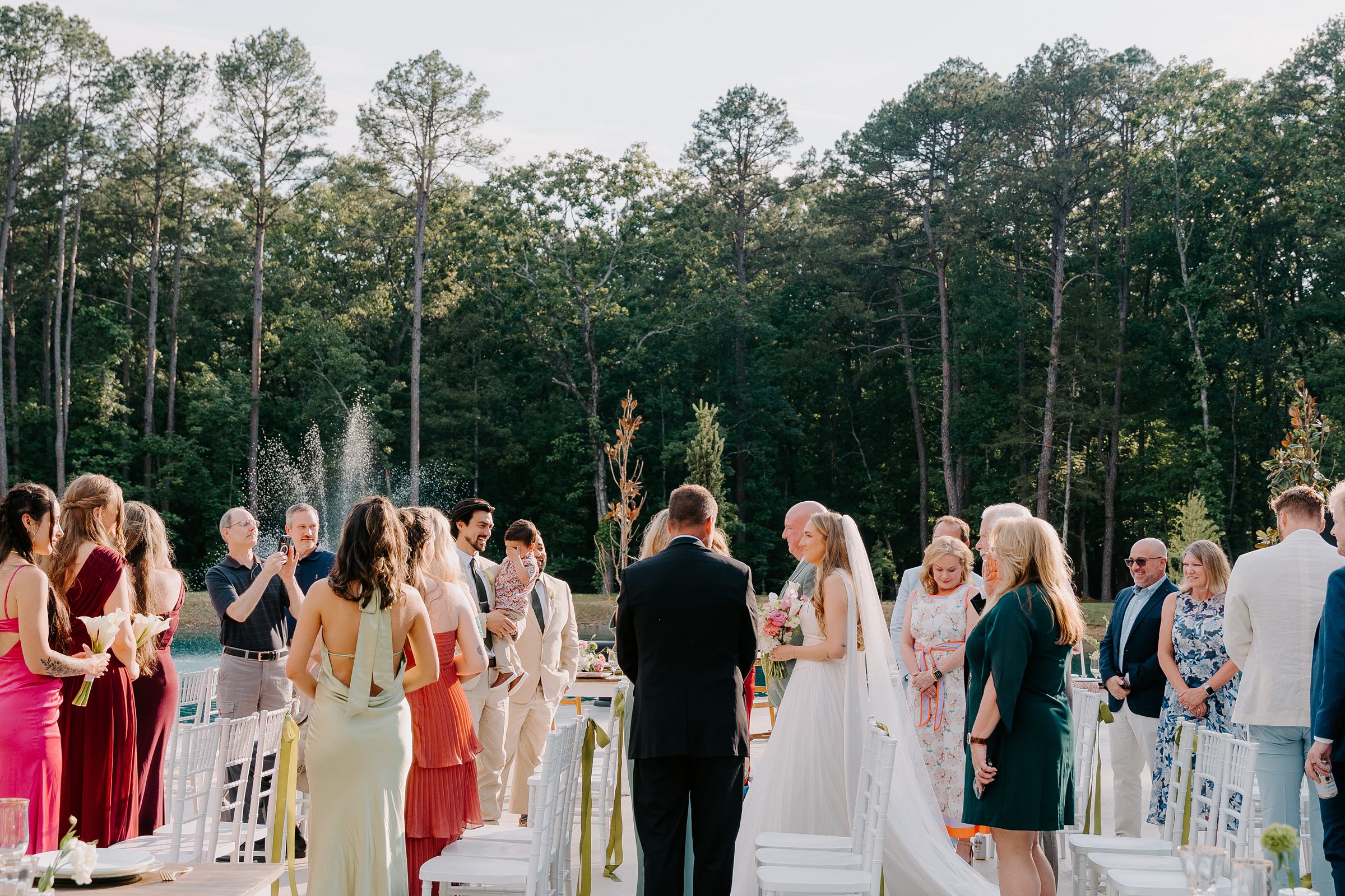 Little Red River wedding ceremony Heber Springs AR