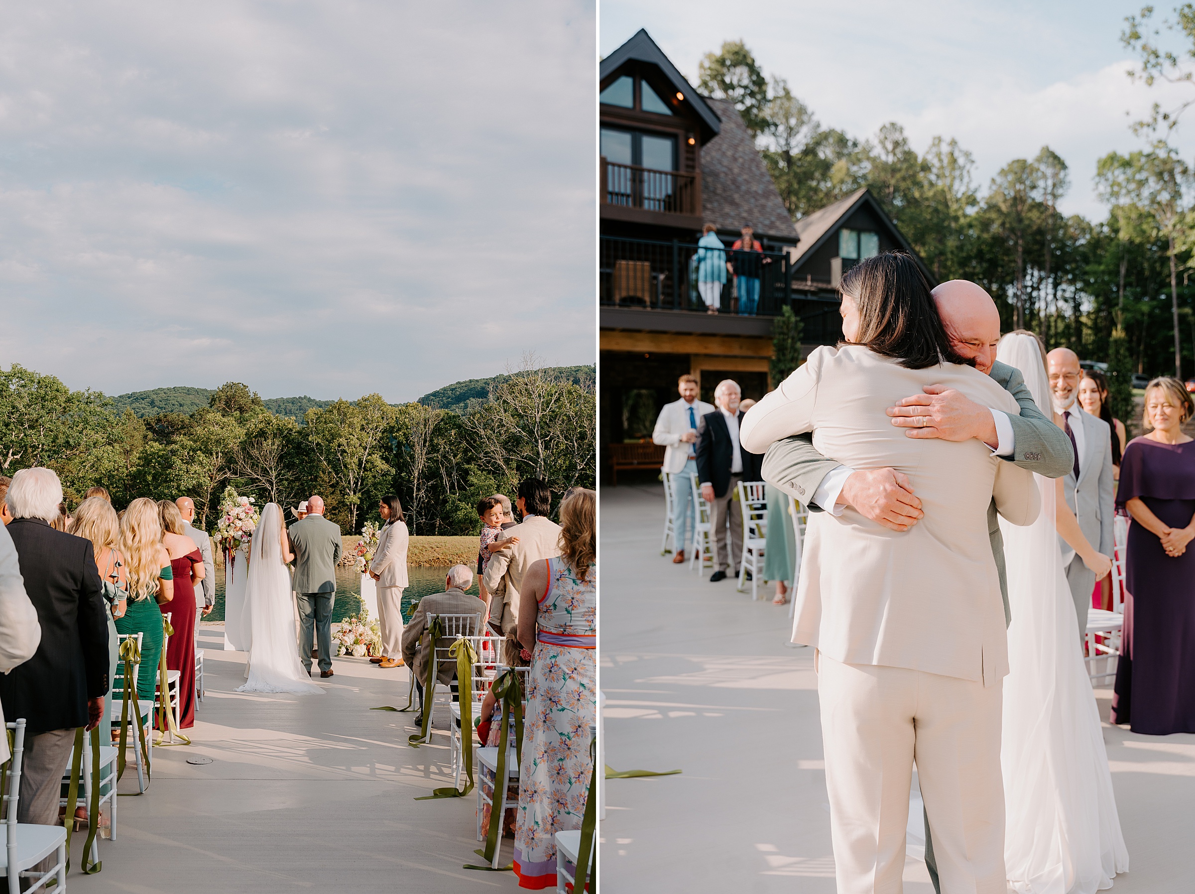 Little Red River wedding ceremony Heber Springs AR