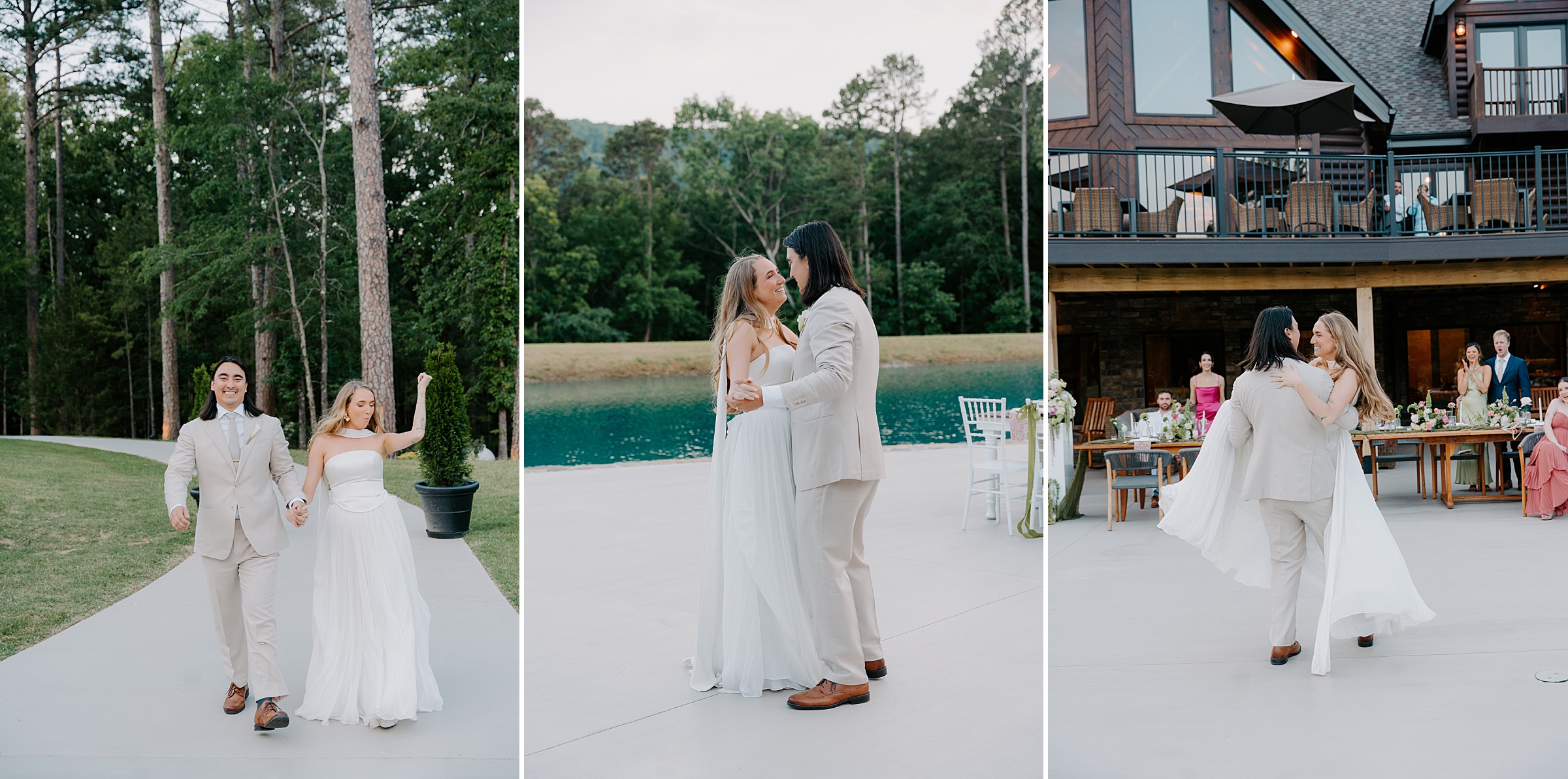 intimate wedding under 50 guests Arkansas river venue
