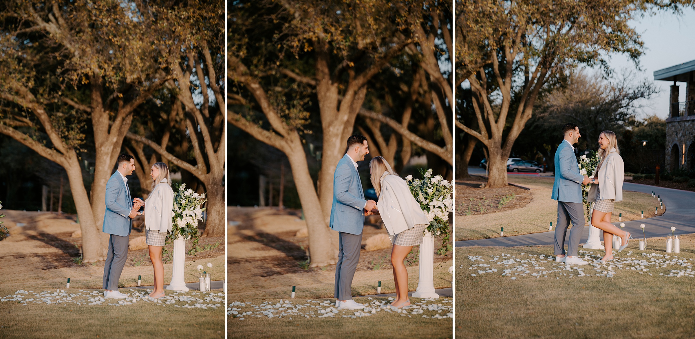 Bent Tree Country Club engagement proposal Dallas