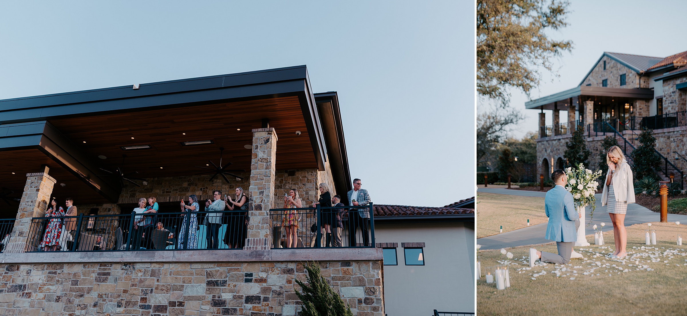 Bent Tree Country Club engagement proposal Dallas