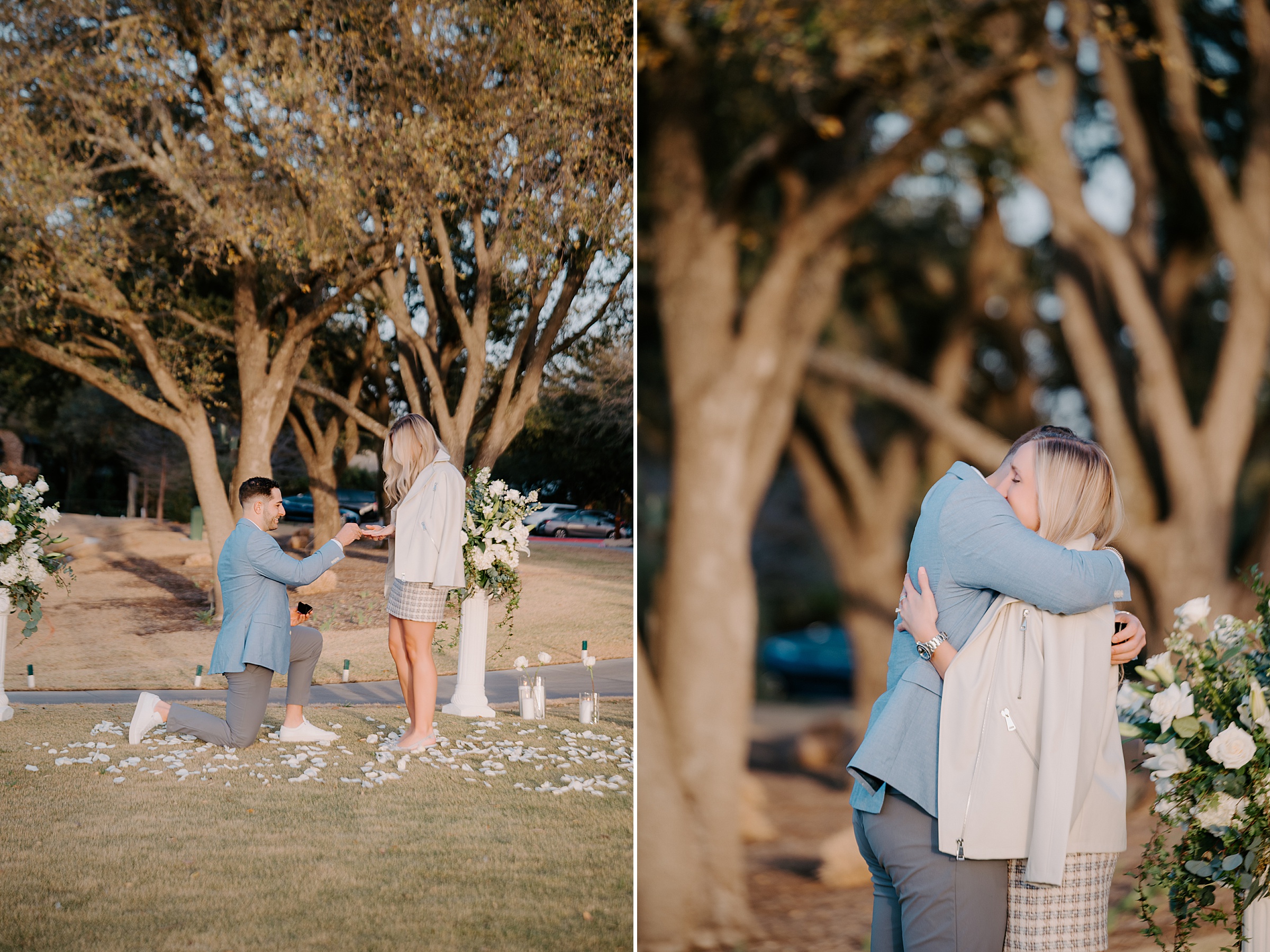 Bent Tree Country Club engagement proposal Dallas