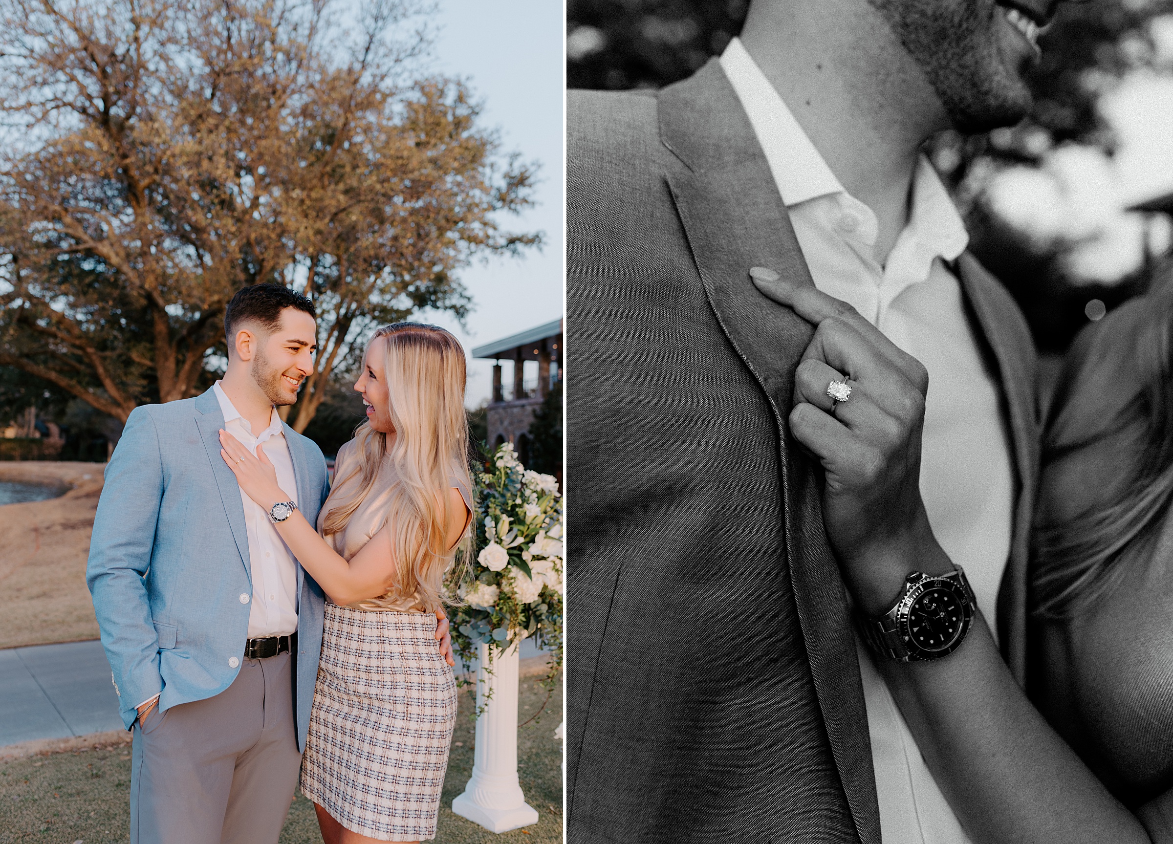 luxury proposal Dallas DFW photographer