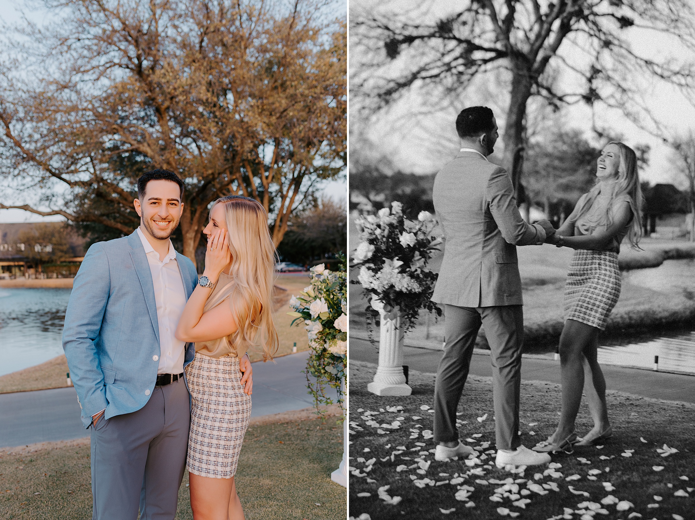 Bent Tree Country Club engagement proposal Dallas
