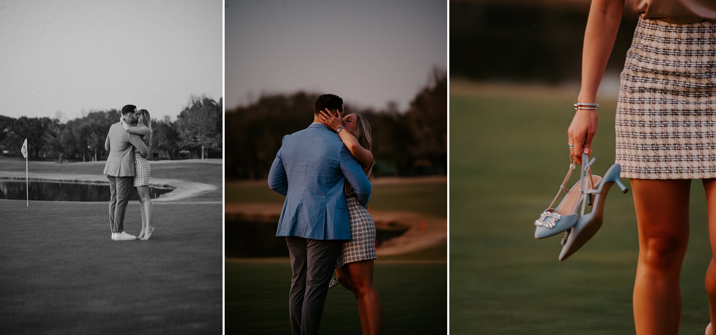 Dallas proposal photographer Bent Tree Country Club