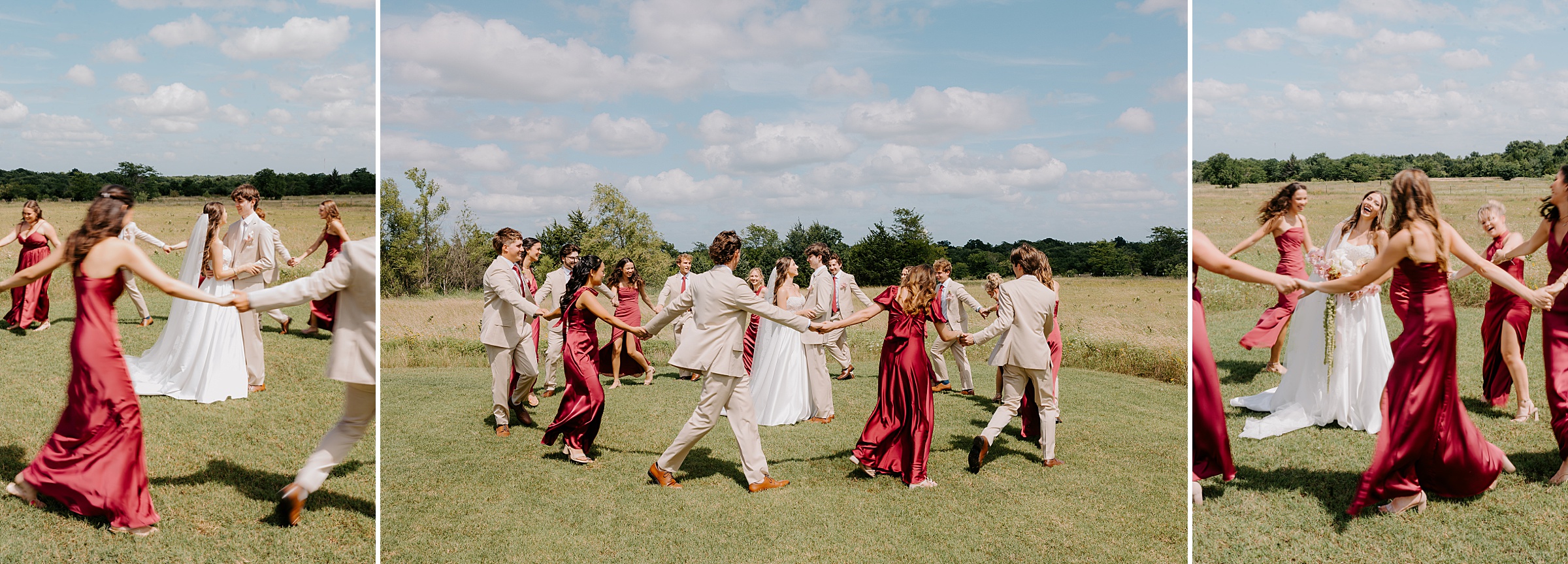Davis and Grey Farms wedding summer Celeste Texas