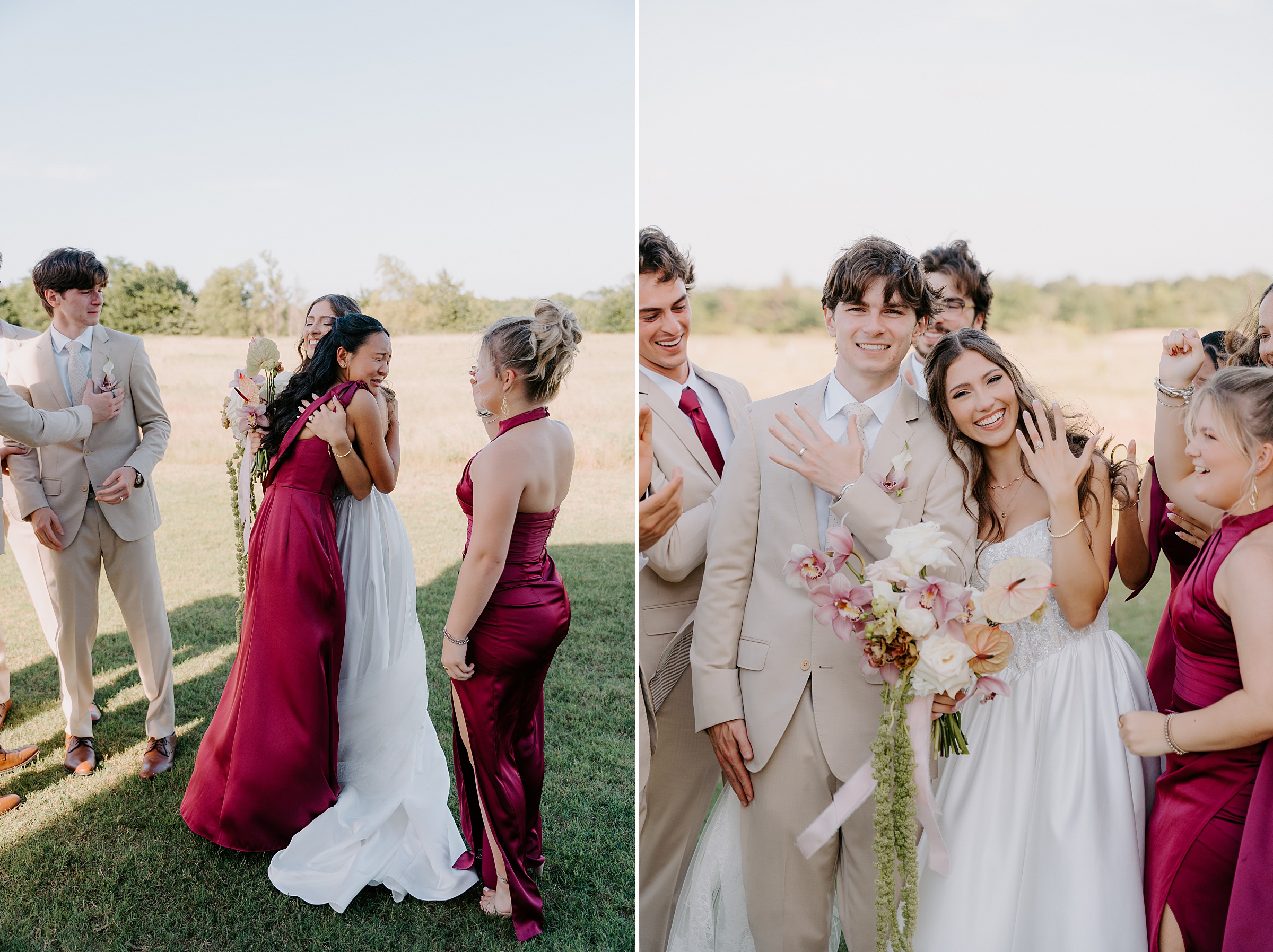 ummer wedding DFW North Texas Davis and Grey Farms