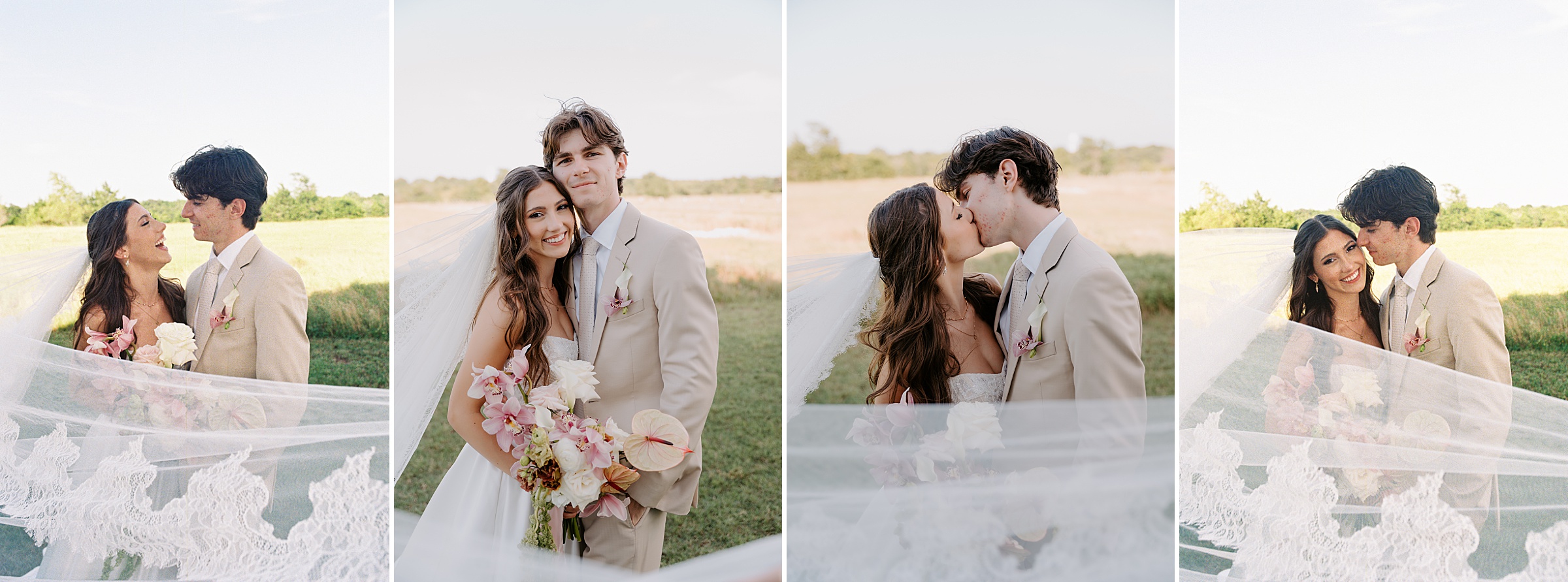 Davis and Grey Farms wedding summer Celeste Texas