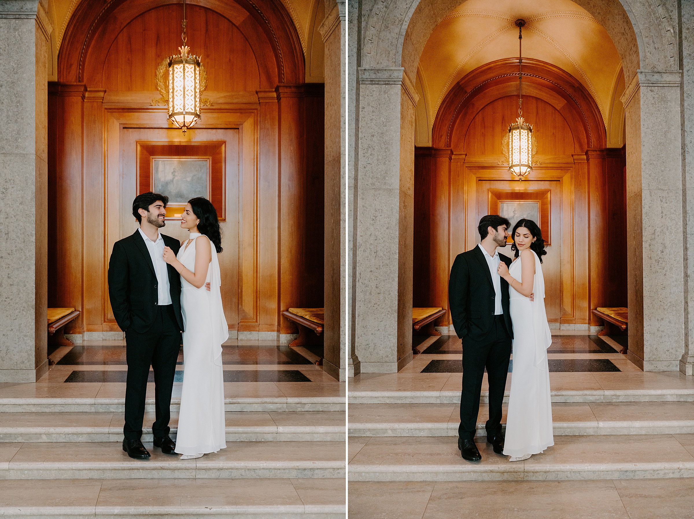unique engagement session location Texas Armstrong Browning Library