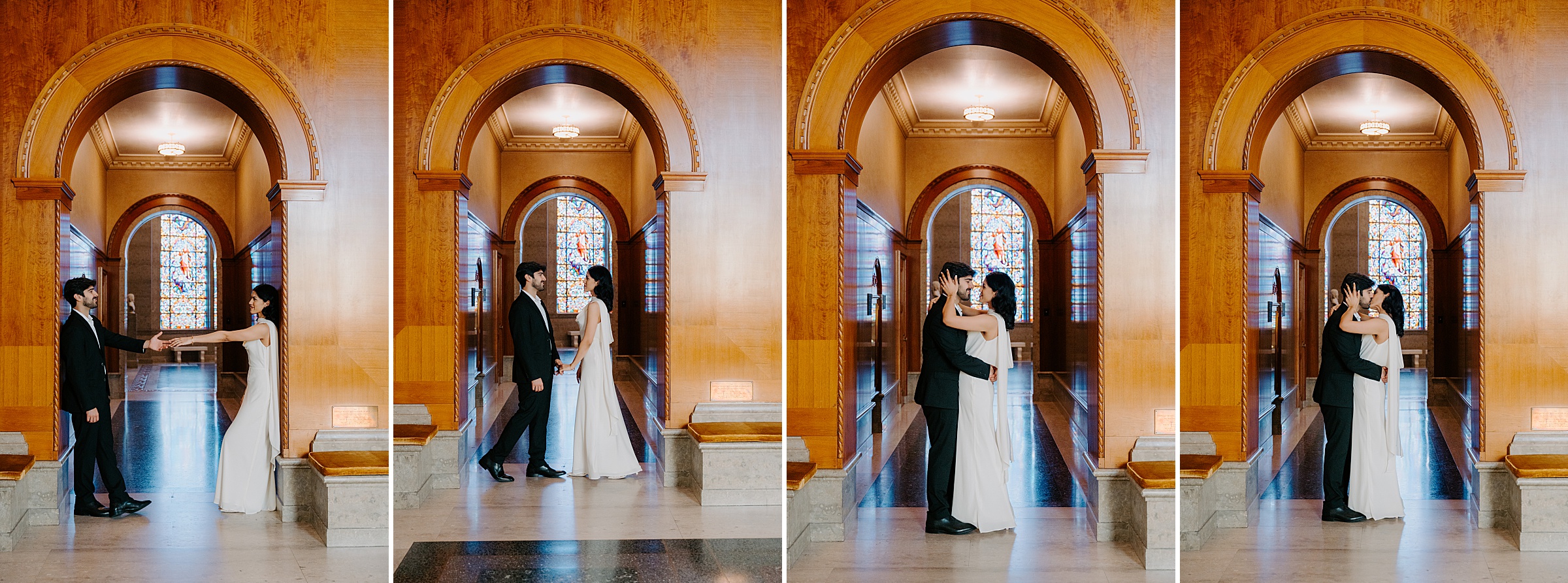 unique engagement session location Texas Armstrong Browning Library