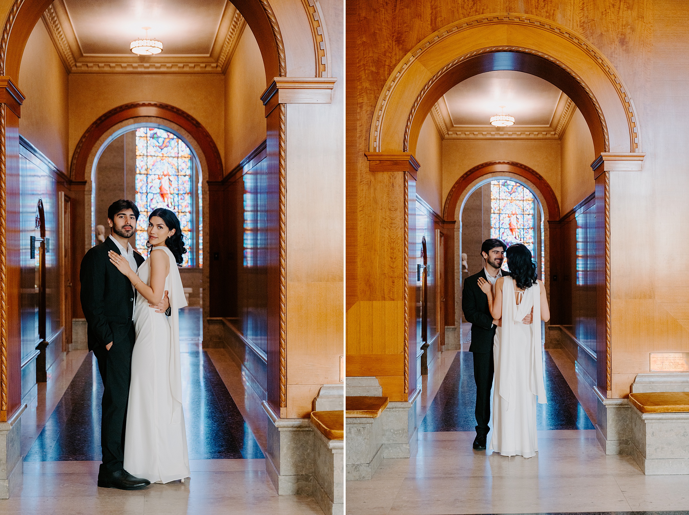 unique engagement session location Texas Armstrong Browning Library