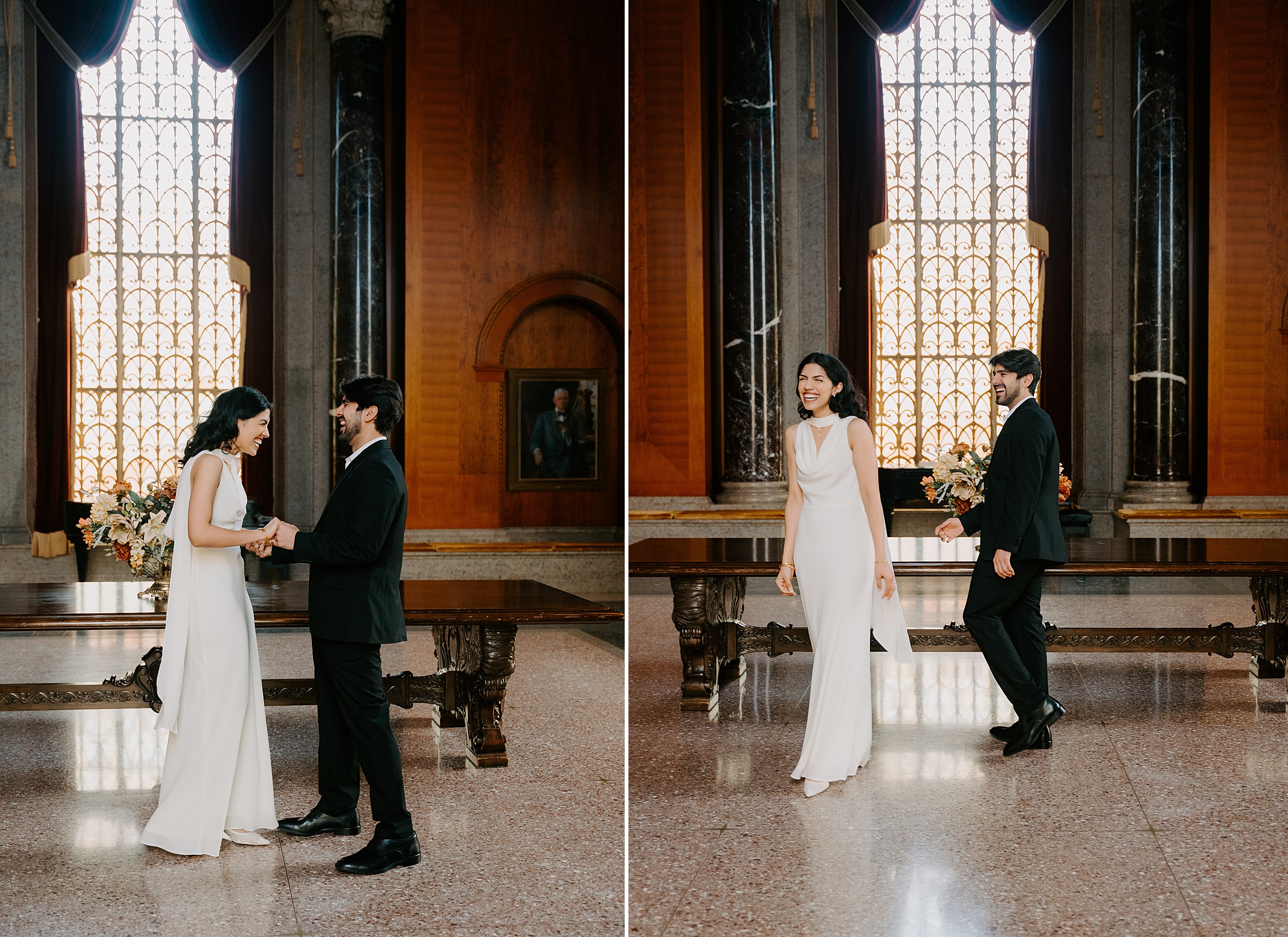 Armstrong Browning Library couples photography Kyrsten Ashlay