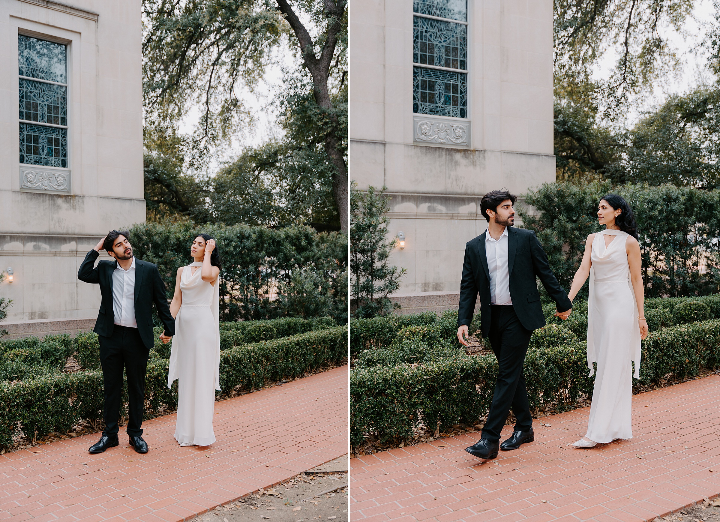 Armstrong Browning Library engagement photographer DFW
