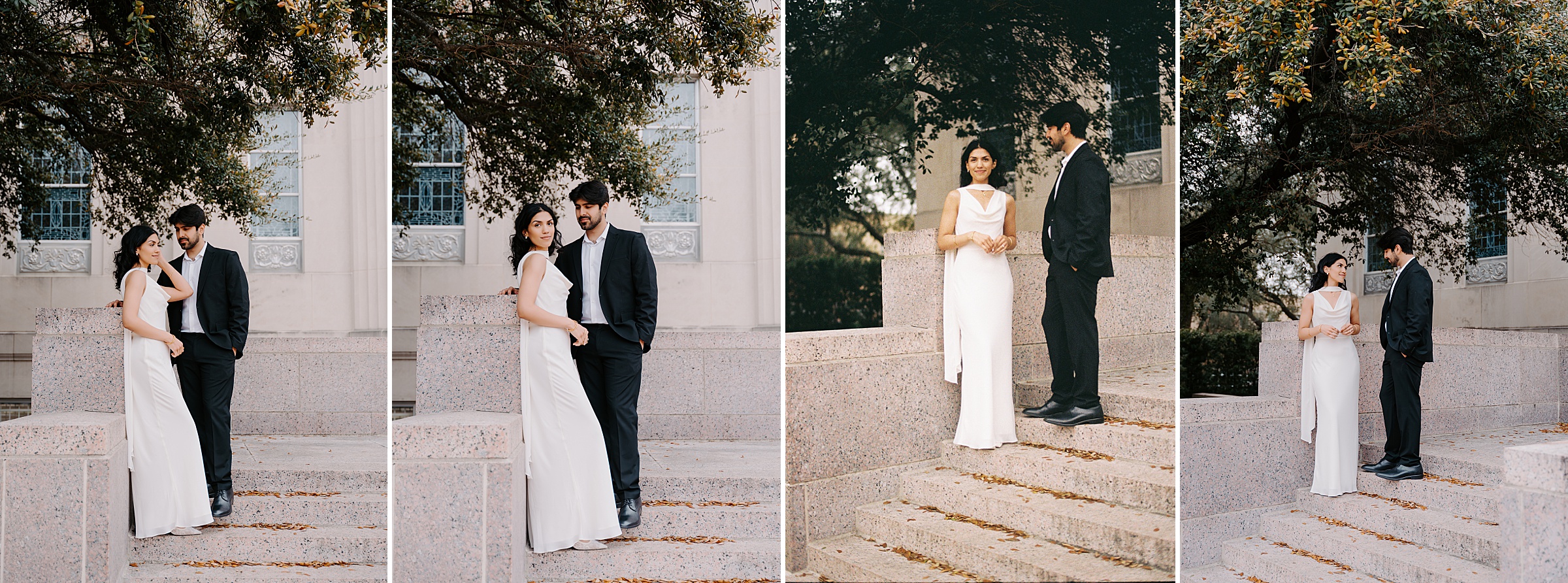 Armstrong Browning Library engagement session Baylor Waco Texas
