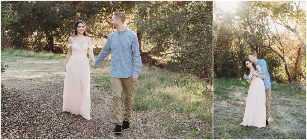 engagement session at Owl Creek Farms in Temecula, CA