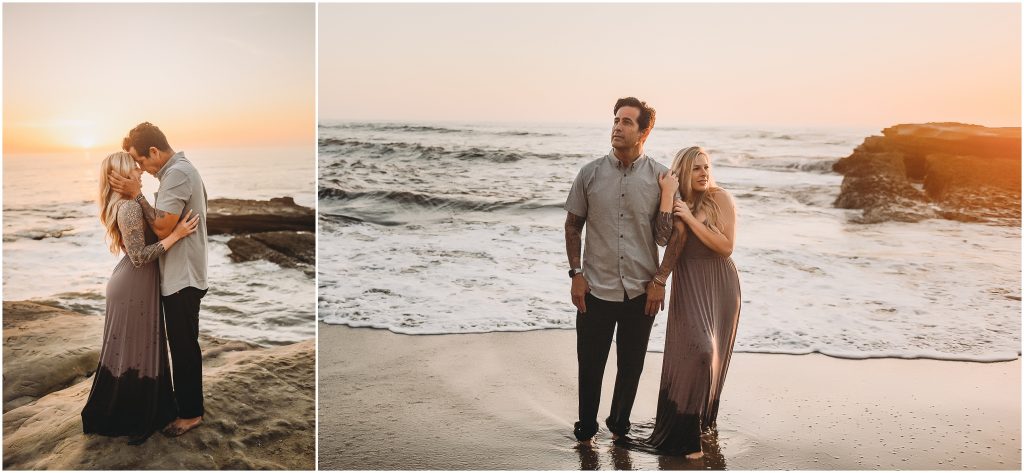 Sunset Cliffs Engagement session in San Diego CA