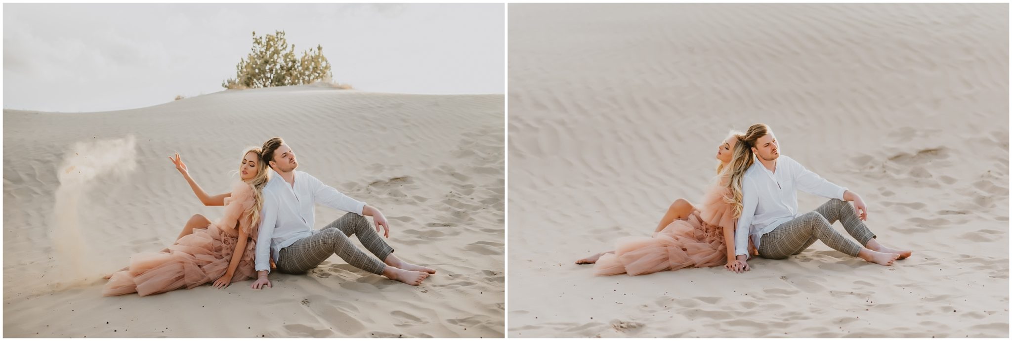 Proposal at Little Sahara Sand Dunes - kyrstenashlayphotography.com