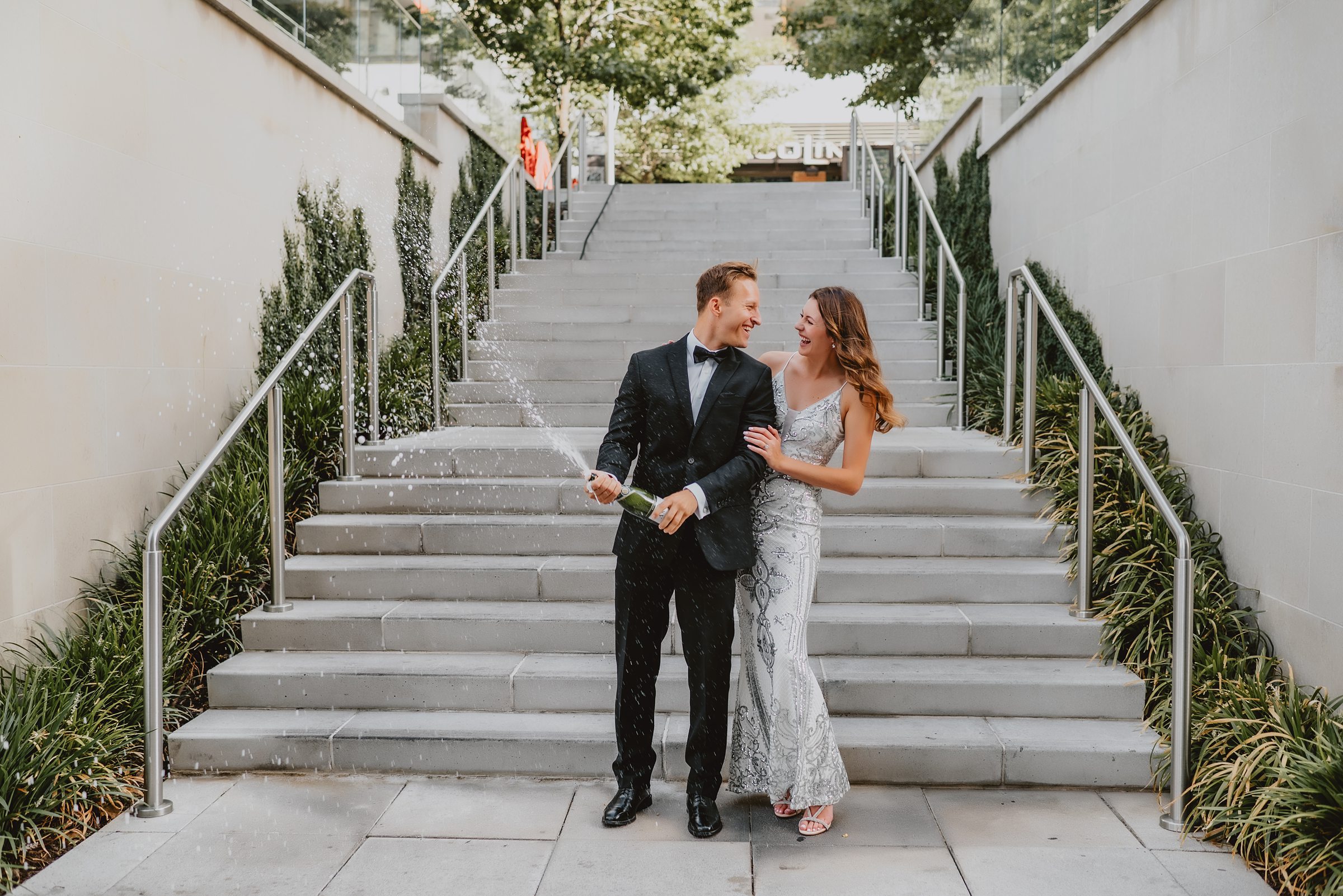 Refined engagement session at The Henry in Dallas by Dallas Wedding Photographer