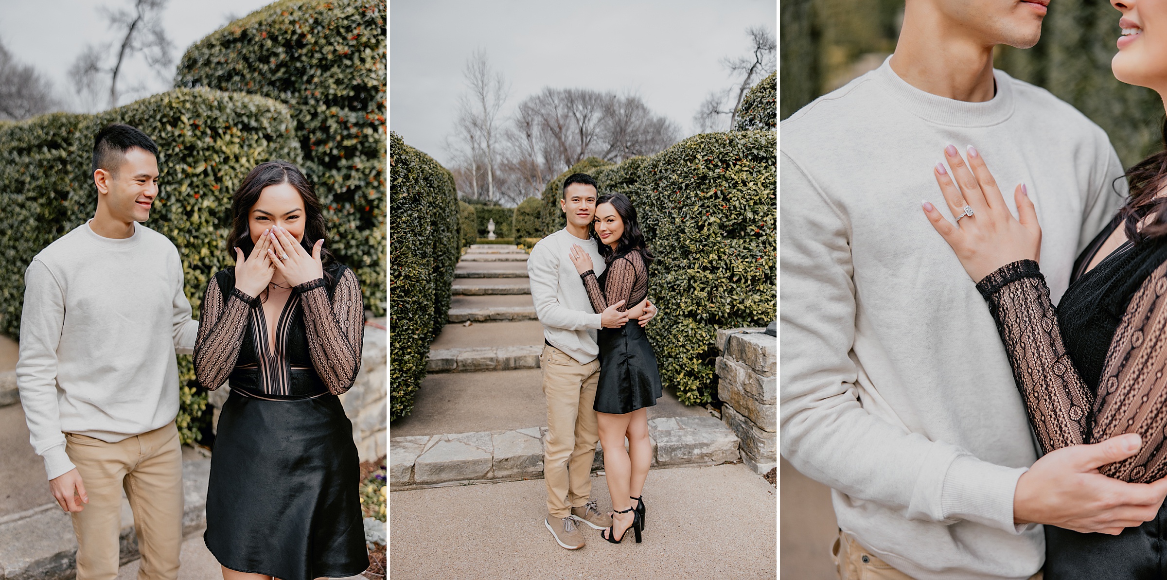 Dallas Arboretum Proposal by Dallas Proposal Photographer Kyrsten Ashlay Photography