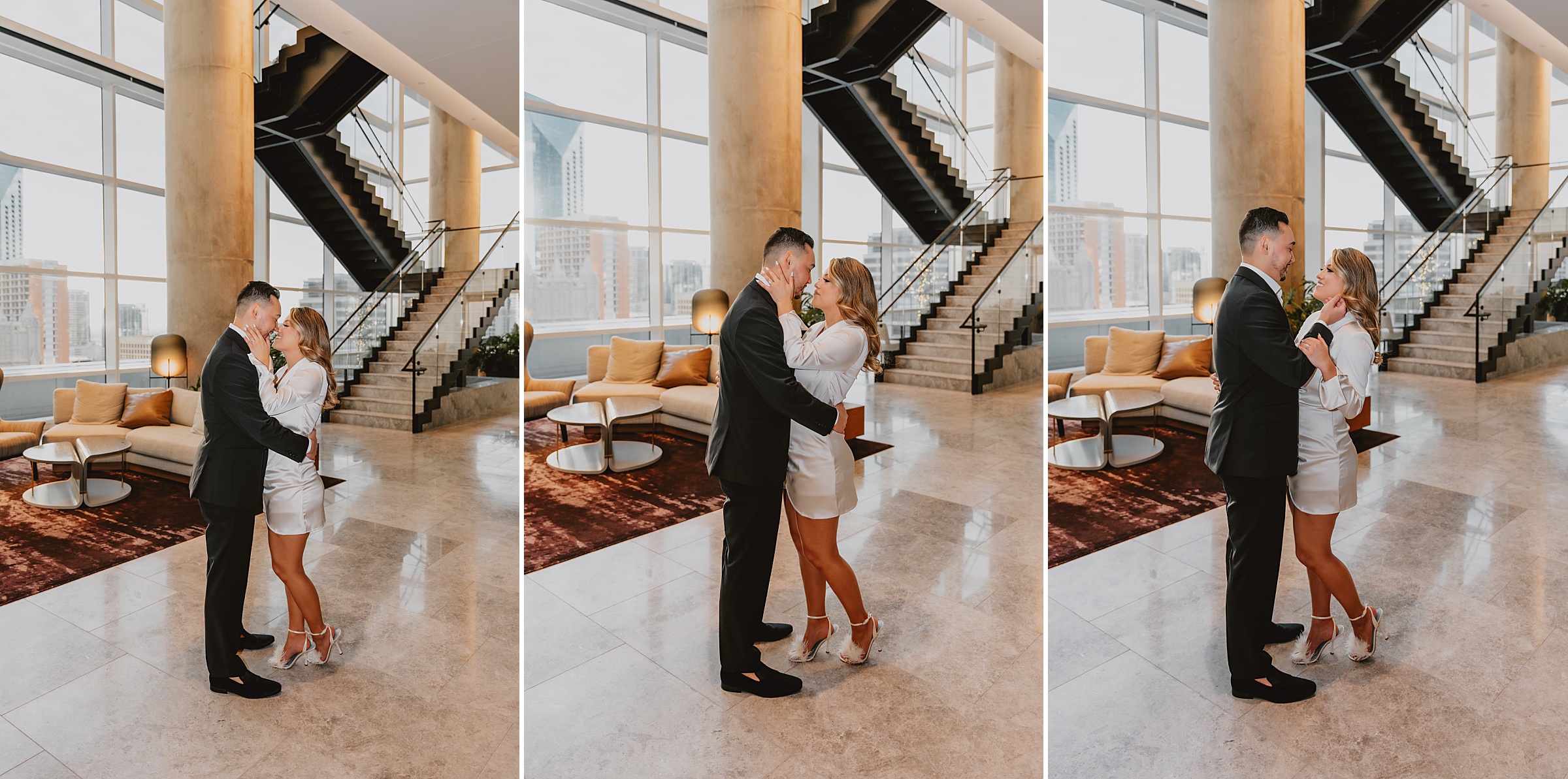 Dallas Hotel Engagement Session by Dallas Wedding Photographer Kyrsten Ashlay Photography