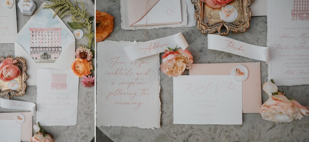 Flat lay wedding photo inspiration by Dallas Wedding Photographer Kyrsten Ashlay Photography