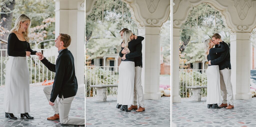 Fall Flippen Park Proposal by Dallas Proposal Photographer Kyrsten Ashlay Photography